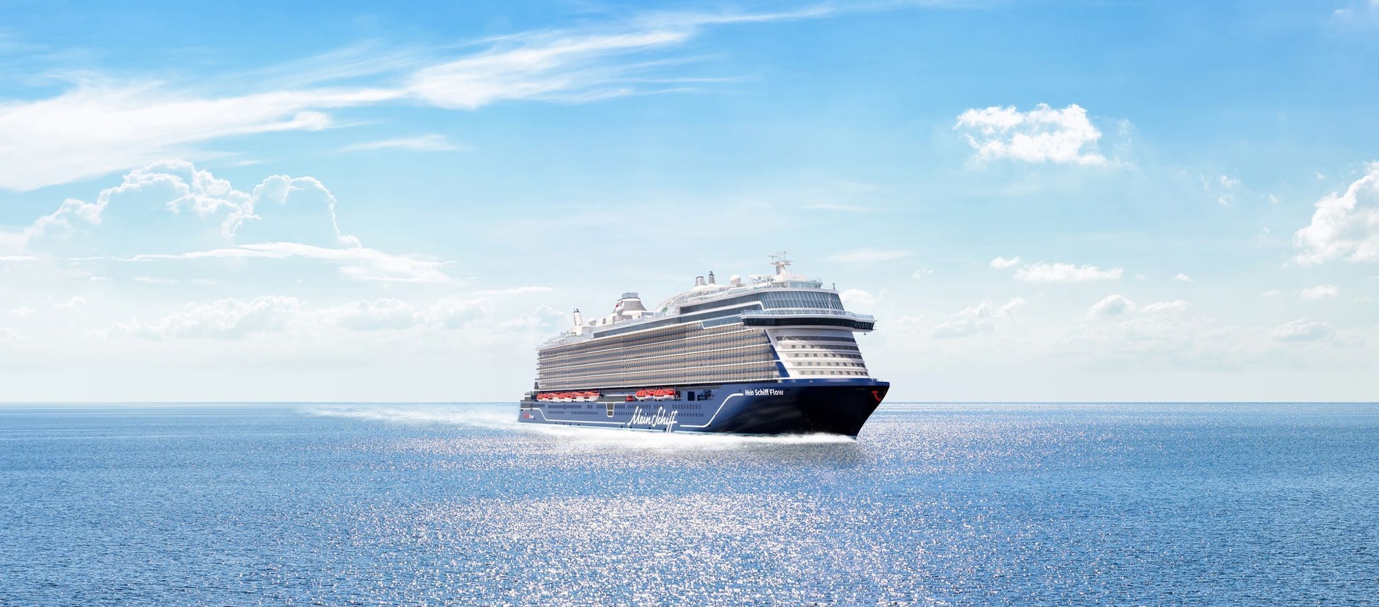 Die «Mein Schiff Flow» soll im Juli 2026 von Palma de Mallorca zu ersten Fahrten ablegen.