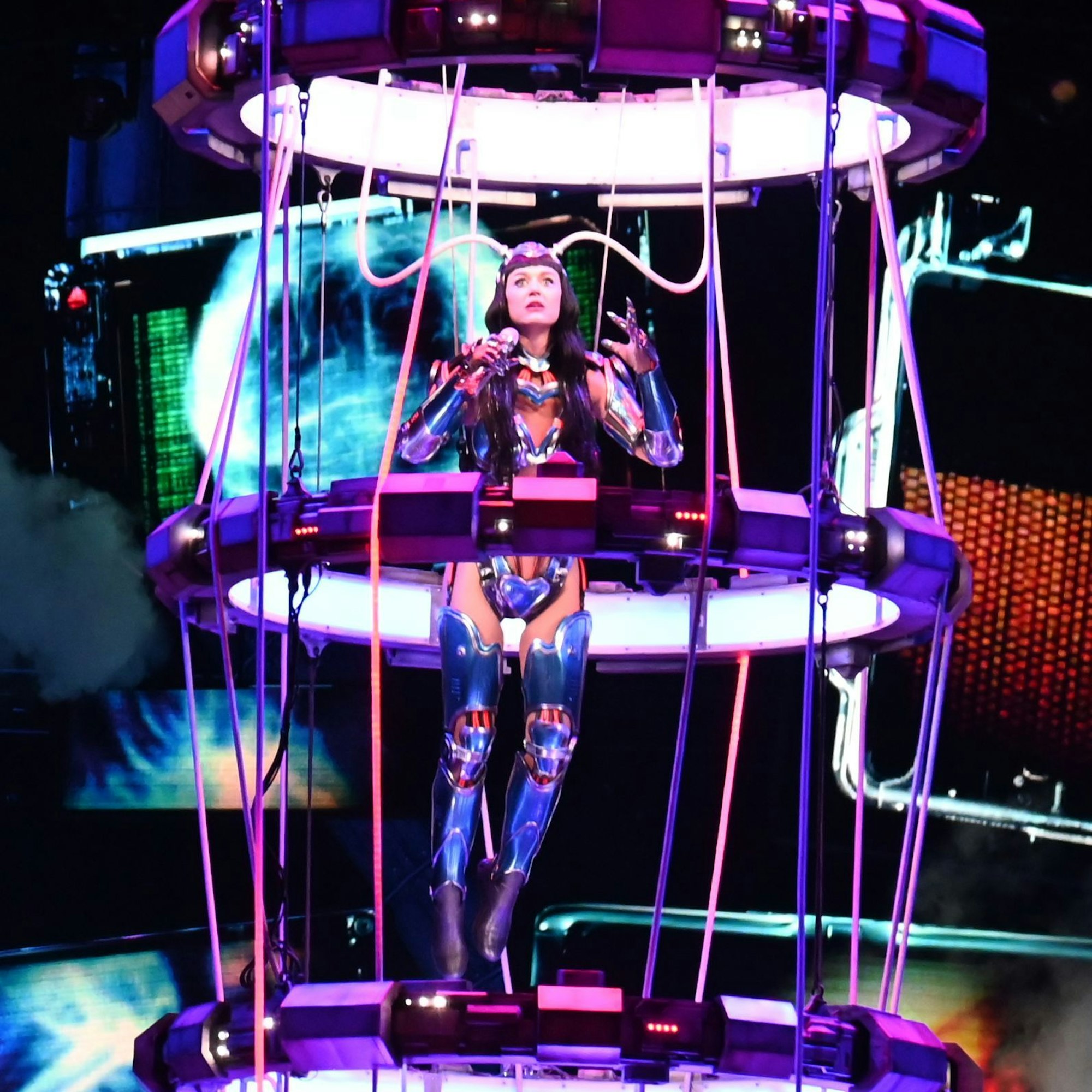 23.10.2025 Köln. Katy Perry - The Lifetimes Tour in der Lanxess Arena. Foto: Alexander Schwaiger