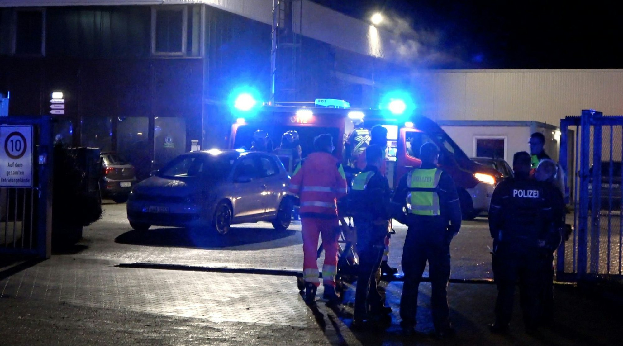 Extremer Gestank in einer Wäscherei löste den Großeinsatz aus.