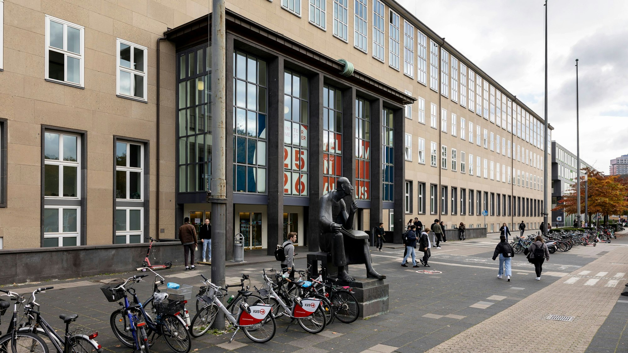 16.10.2025, Köln: Das Hauptgebäude der Universität Köln.
Foto: Michael Bause