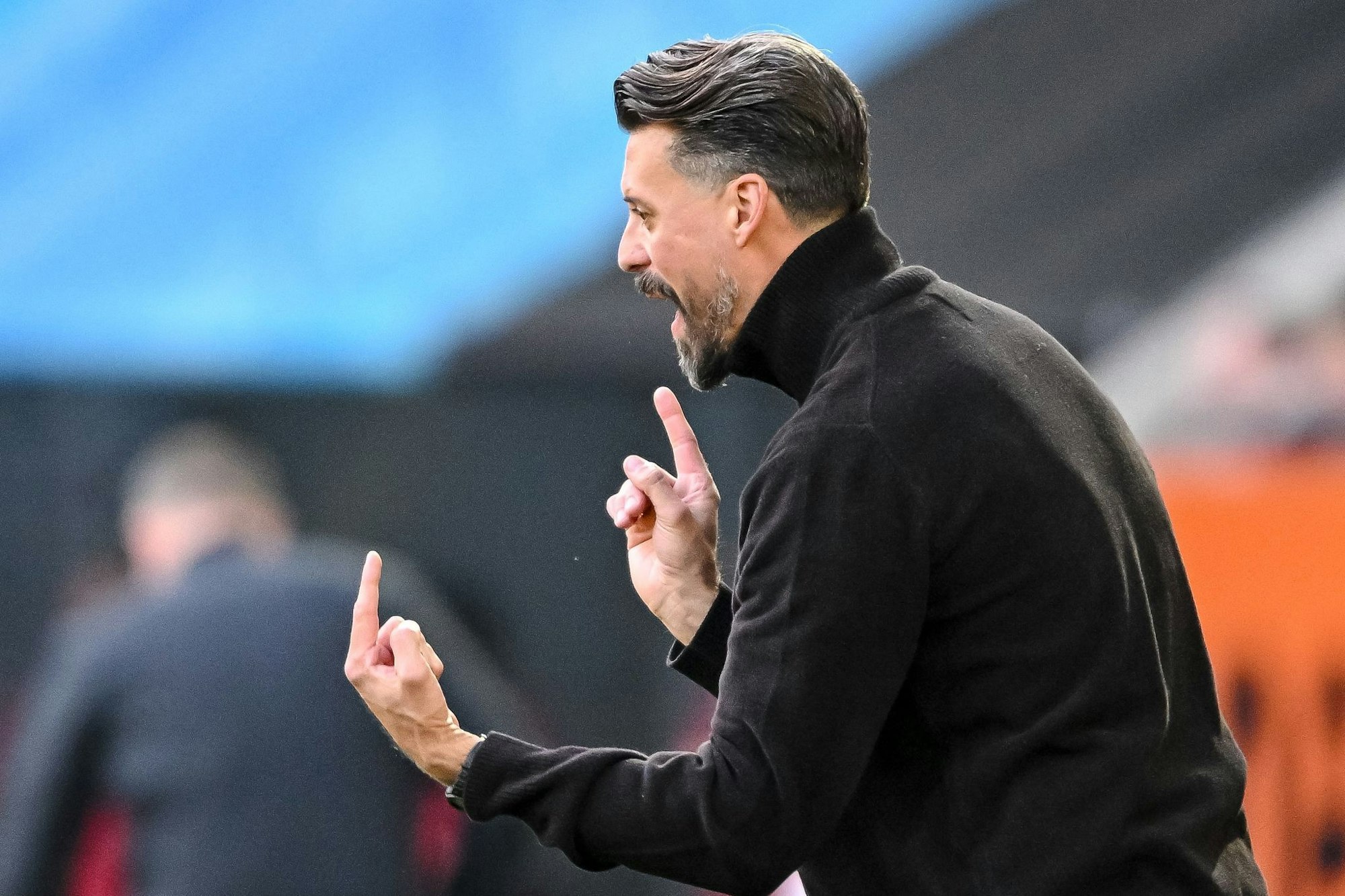 Da hilft kein Gestikulieren: Sandro Wagners Elf wird heftig abgestraft.