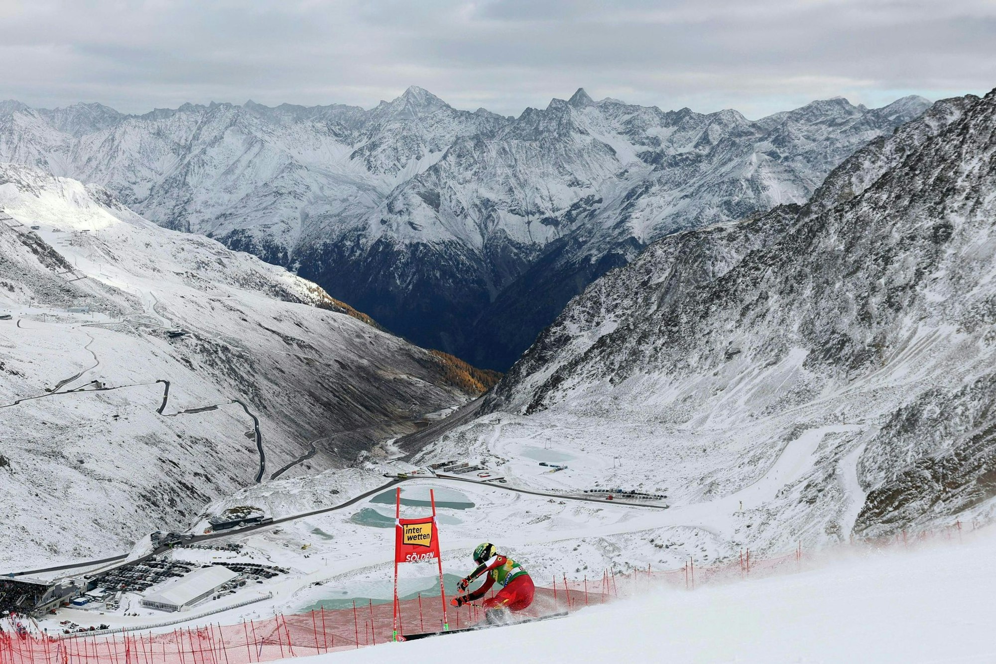 Die Österreicherin Julia Scheib feierte in Sölden ihren ersten Weltcup-Sieg.