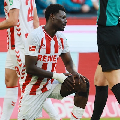 Ragnar Ache bei einem Spiel des 1. FC Köln.