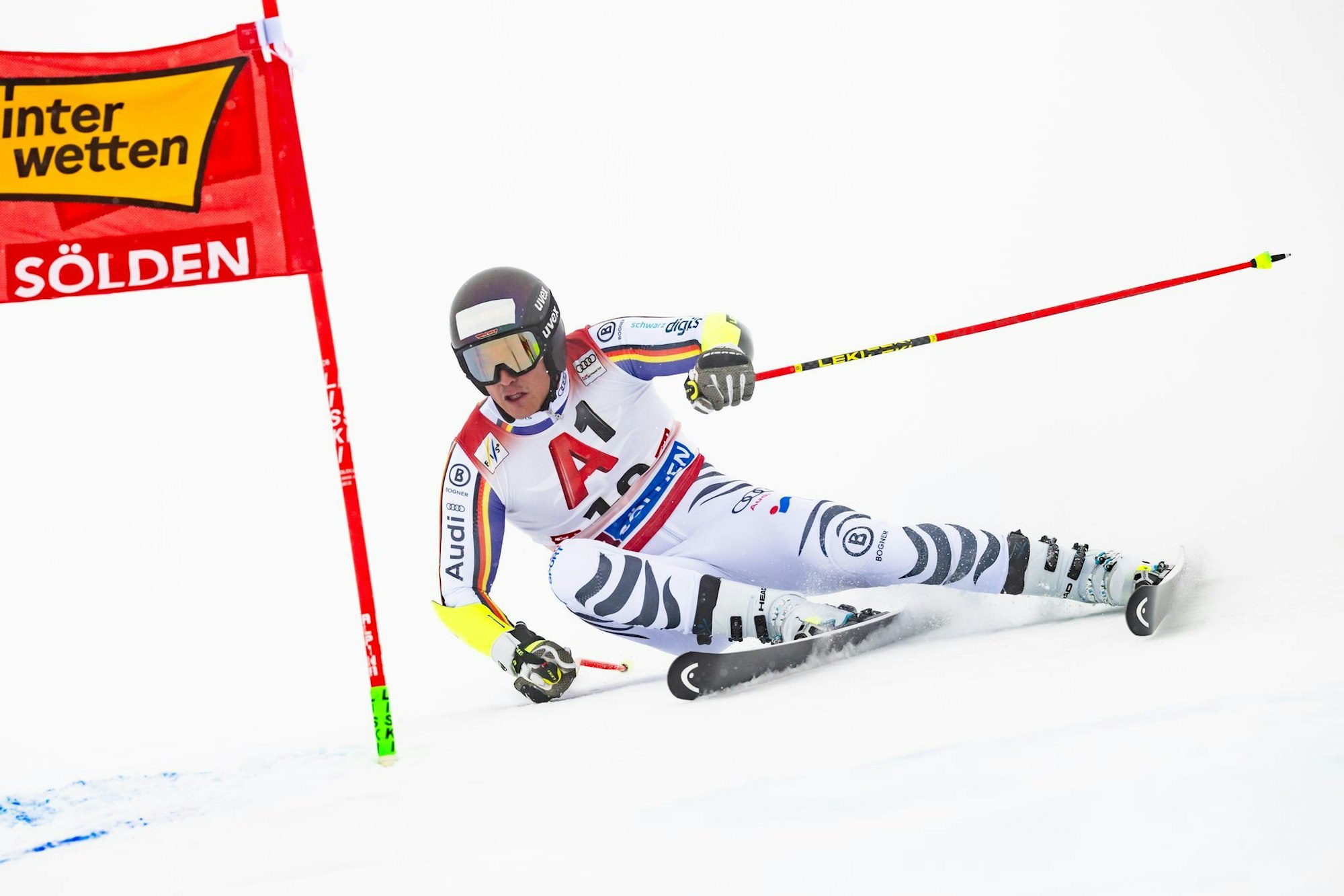 Bester Deutscher beim Saisonauftakt in Sölden: Anton Grammel.