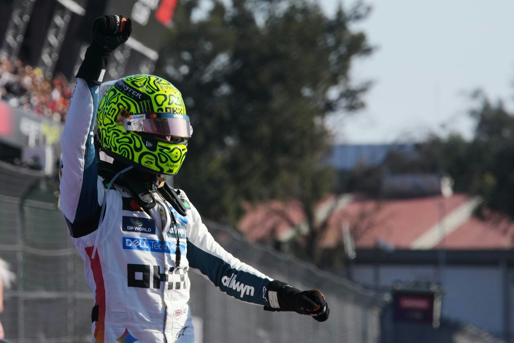 Ein starker Auftritt und die WM-Führung für Lando Norris.