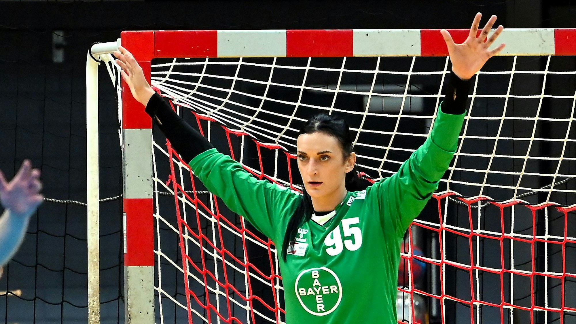 31.08.2025, Handball-TSV Bayer Leverkusen-Waiblingen
Nela Zuzic ( Bayer)
Foto: Uli Herhaus