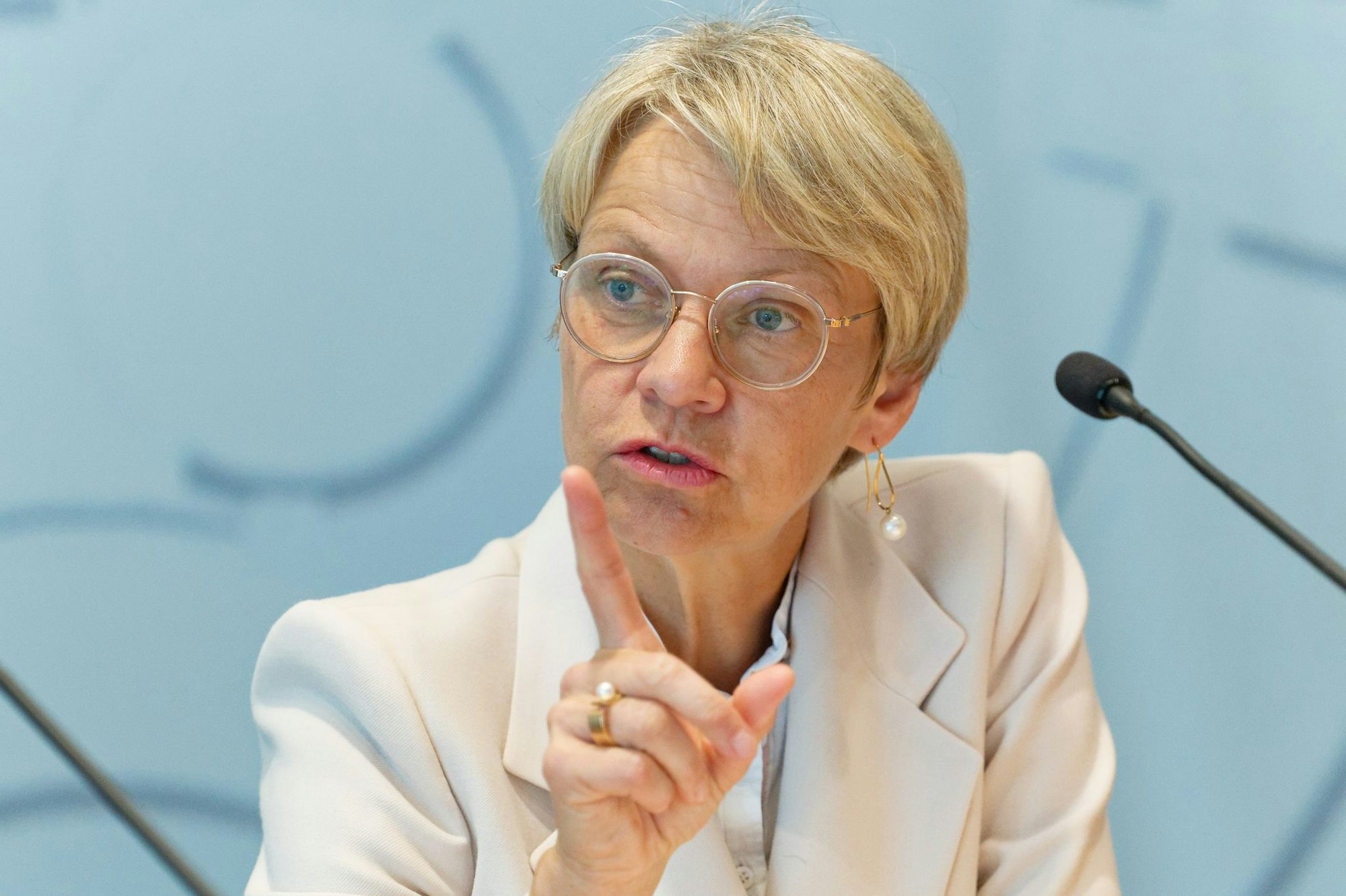 Schulministerin Dorothee Feller (CDU). (Archivbild)