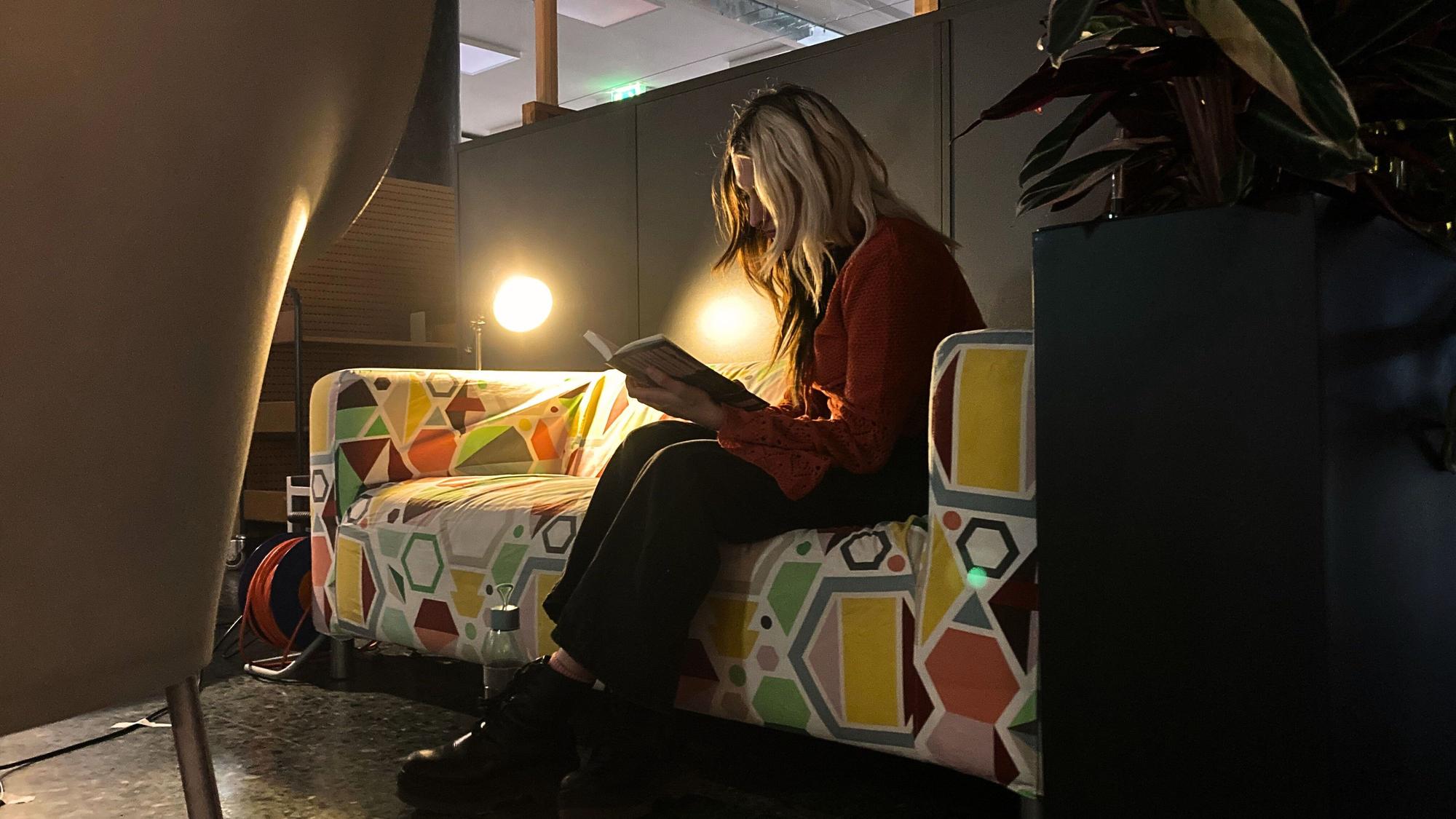Silent reading Party in der Stadtbibliothek Leverkusen