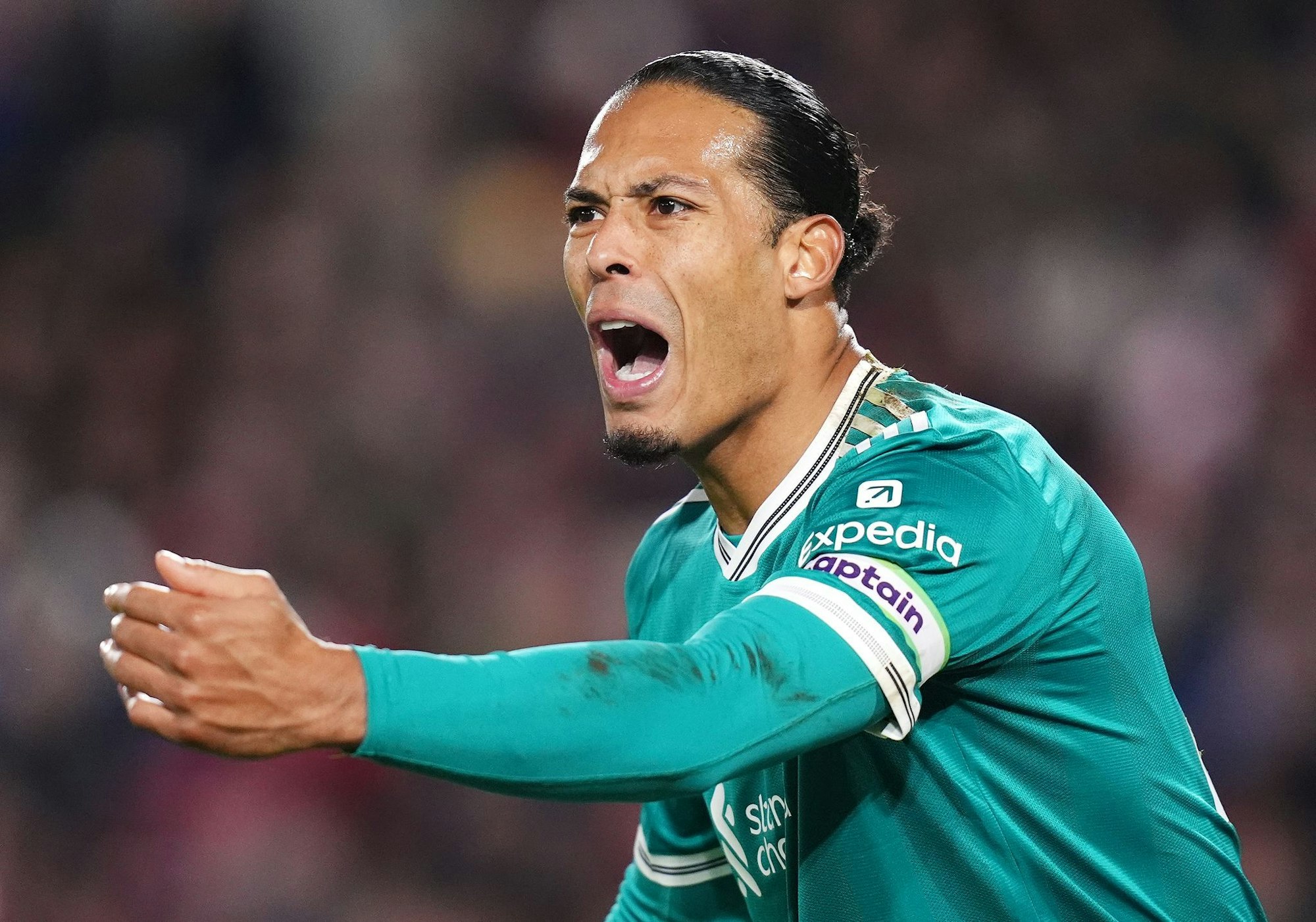 Virgil van Dijk ist bedient.
