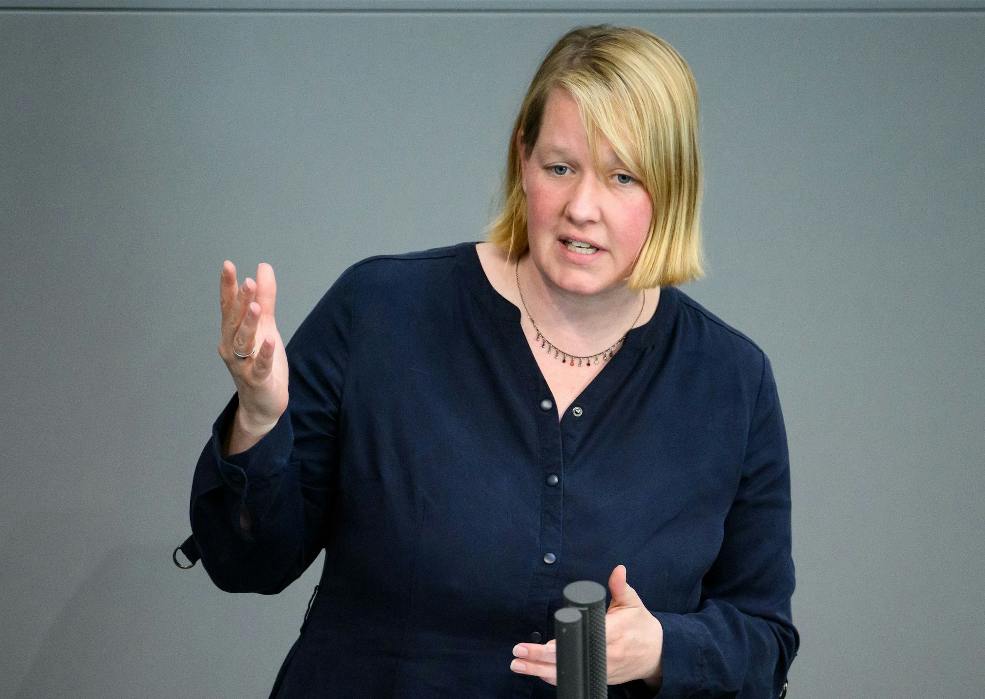 Die Union ist über die SPD-Fraktionsvizechefin verstimmt. (Archivbild)