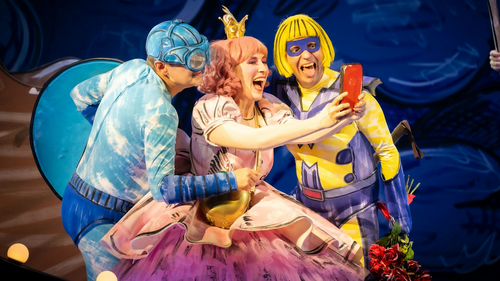 Tuomas Katajala (Froh), Emily Hindrichs (Freia), KS Miljenko Turk (Donner)