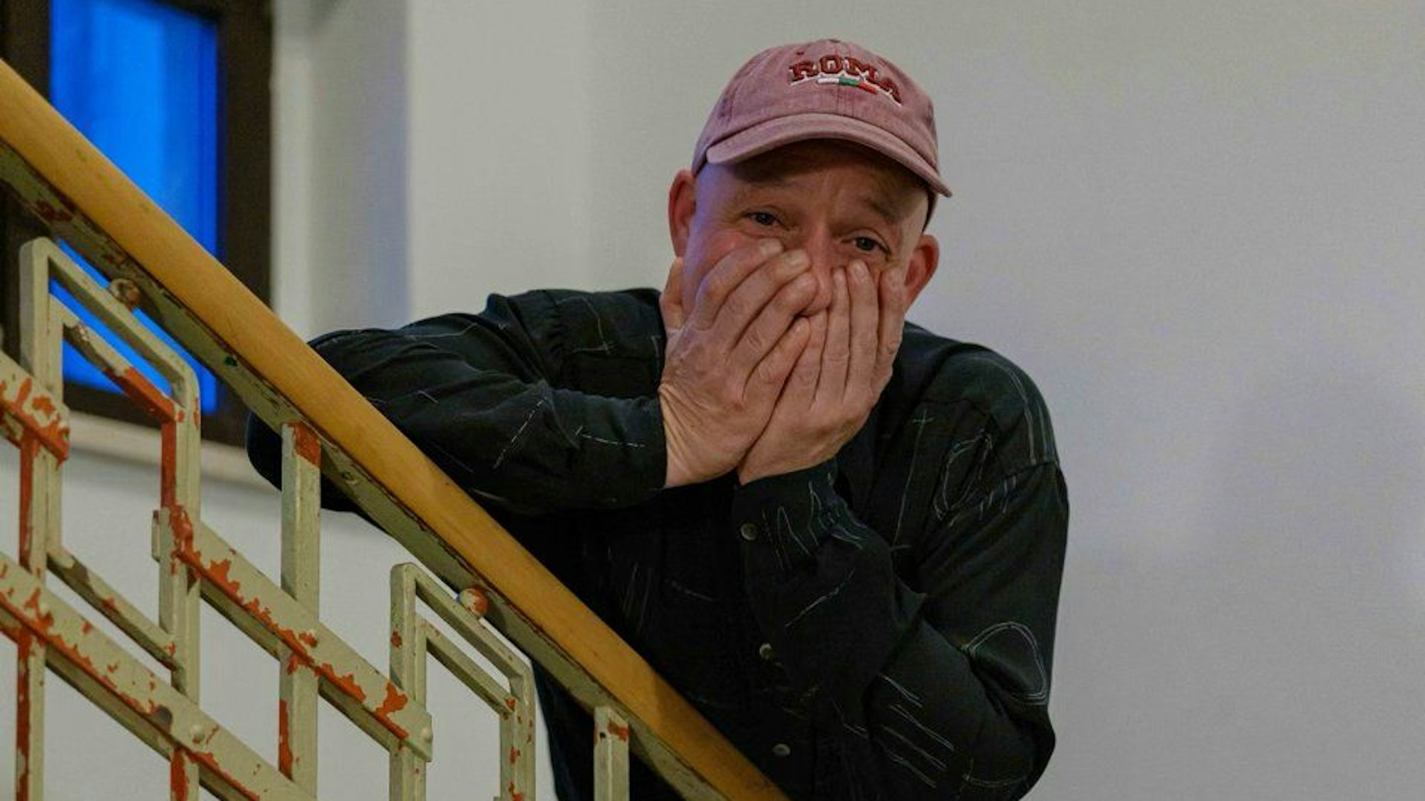 Das Bild zeigt den Künstler Alex Solman. Foto: Mark Frost