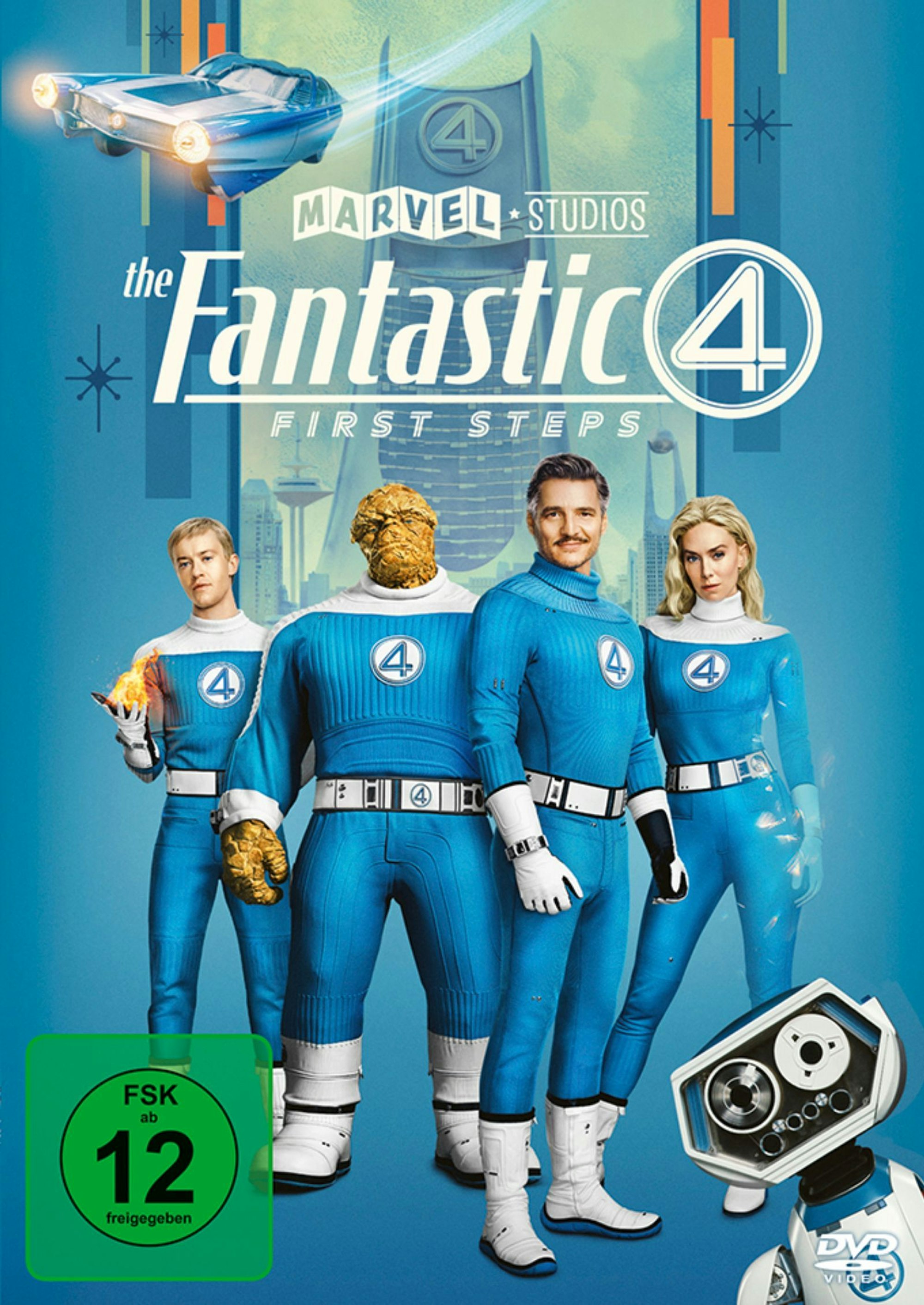 „The Fantastic Four: First Steps“ ist der mit Spannung erwartete 37. Film im Marvel Cinematic Universe.  (Bild: Leonine)