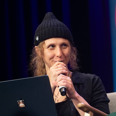 Maria Aljochina bei der lit.Cologne Spezial