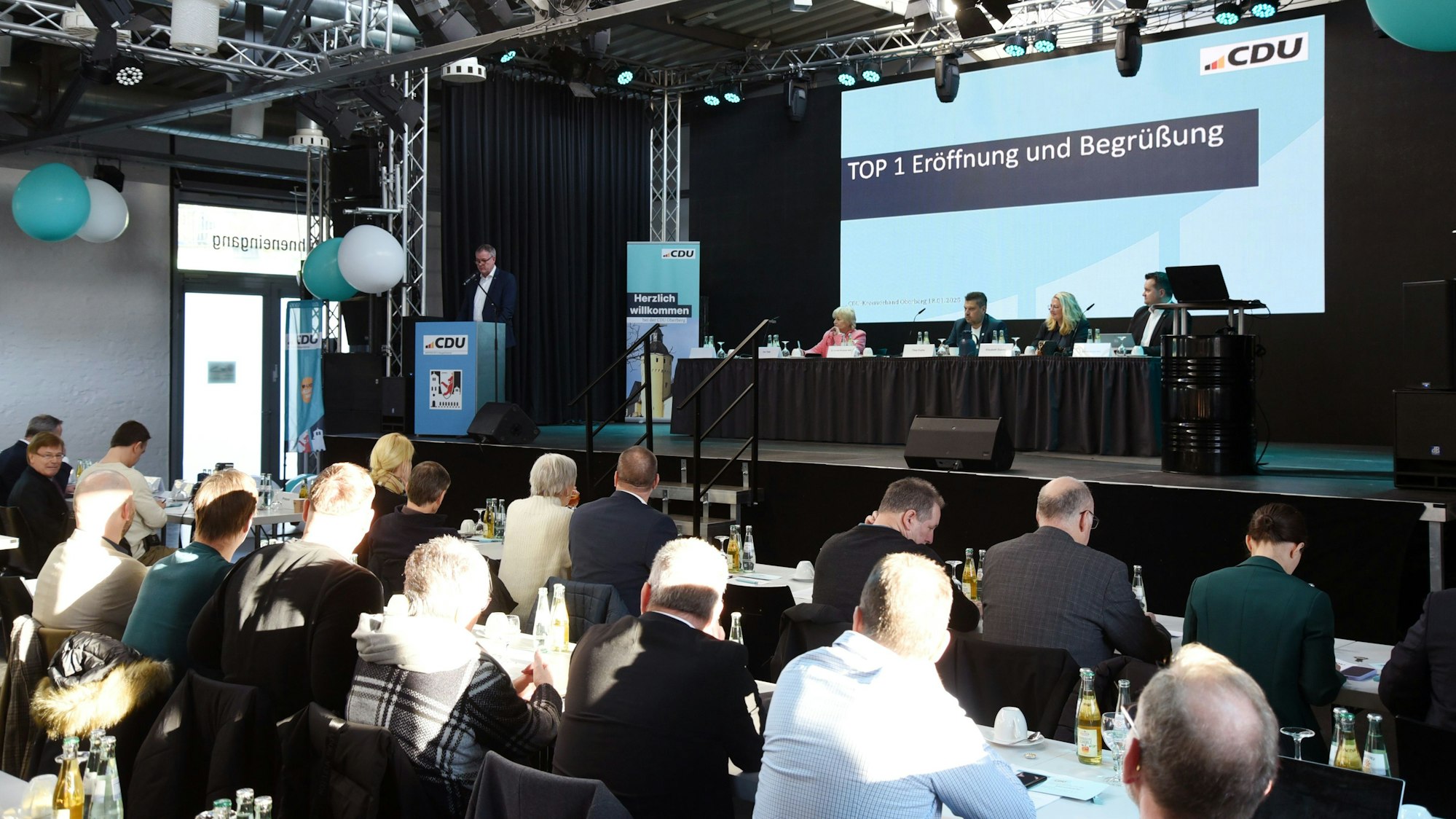Eine CDU-Kreisparteisitzung.