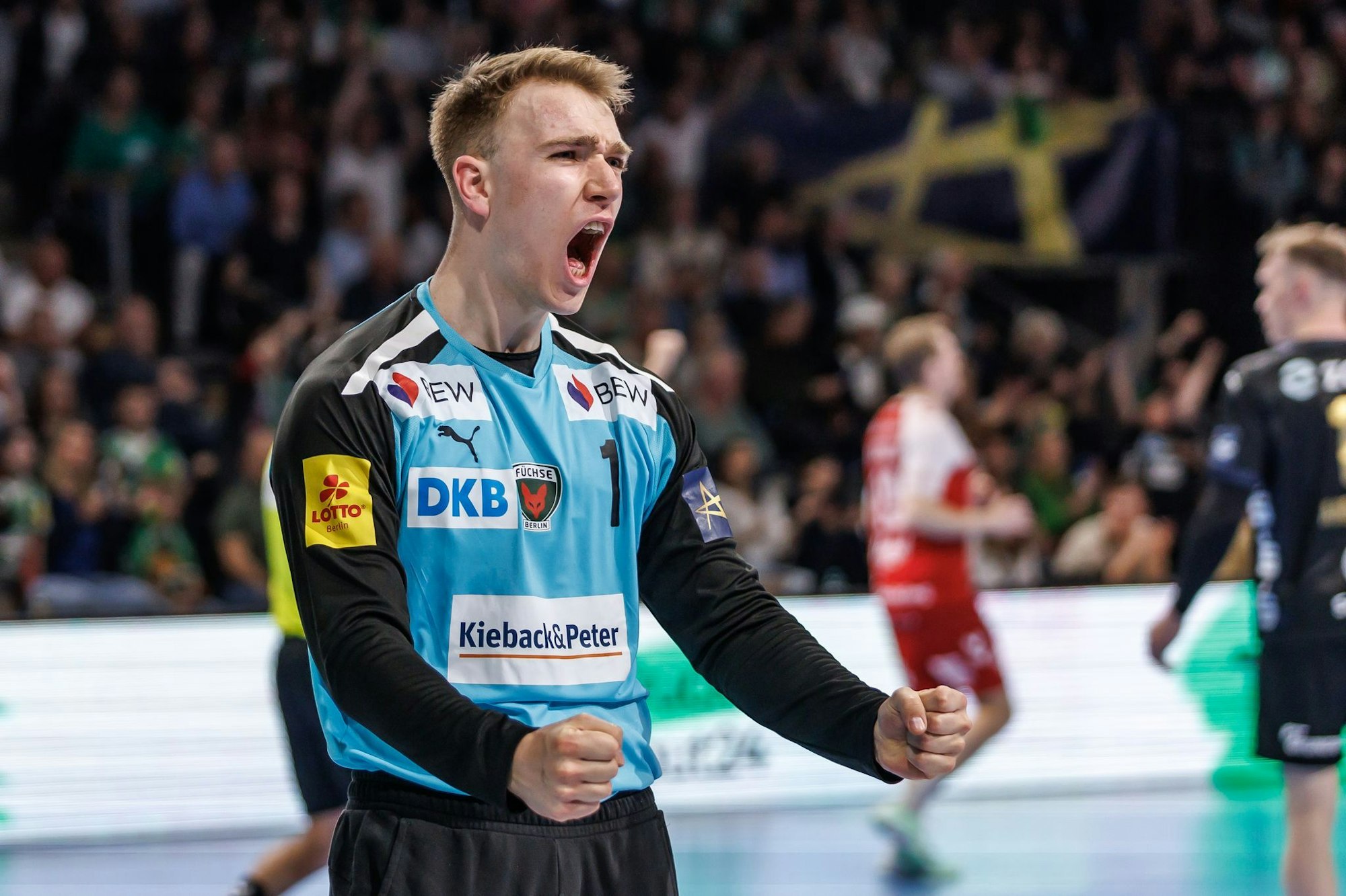 Lasse Ludwig ist hinter Andi Wolff und David Späth der dritte DHB-Keeper. (Archivbild)