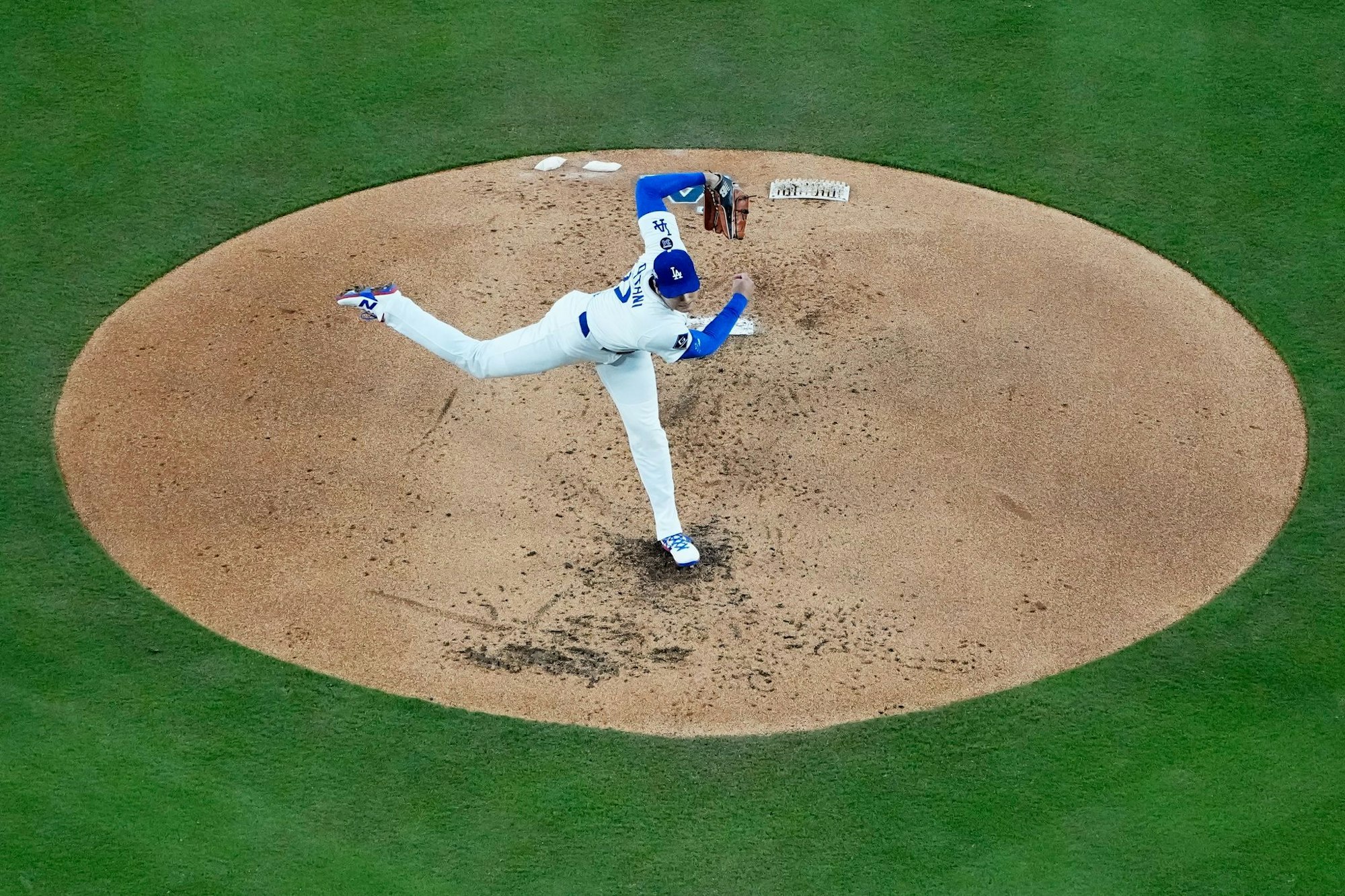 Die Los Angeles Dodgers um Pitcher Shohei Ohtani lieferten sich mit Toronto ein langes Duell. (Archivbild)
