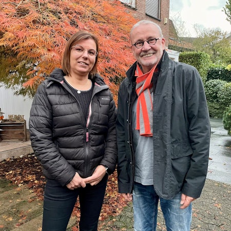 Sie wird die erste allein regierende Leichlinger Prinzessin: Nadine Schulze. Michael Lintz ist ihr Prinzessinnenführer.