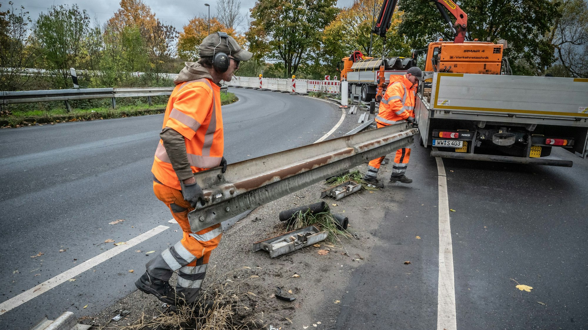 Wupperstraße Bauarbeiten  Bild: Ralf Krieger