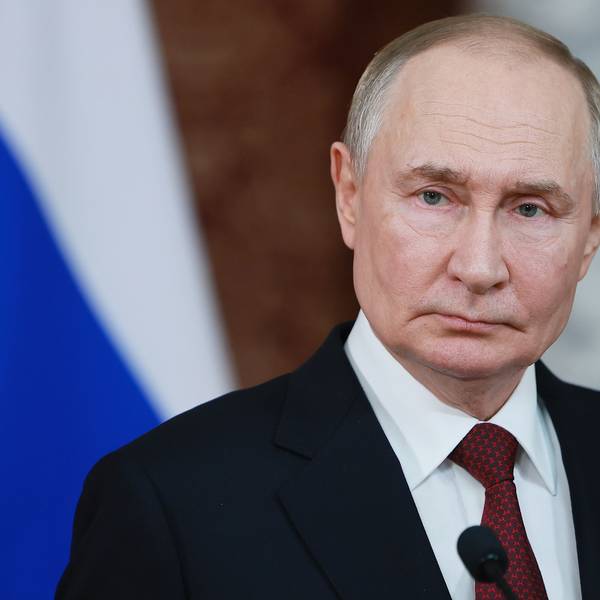 Kremlchef Wladimir Putin bei einer Pressekonferenz. Von der neuen russischen Atomwaffe Burewestnik gibt es bisher kaum Bildmaterial. (Archivbild)