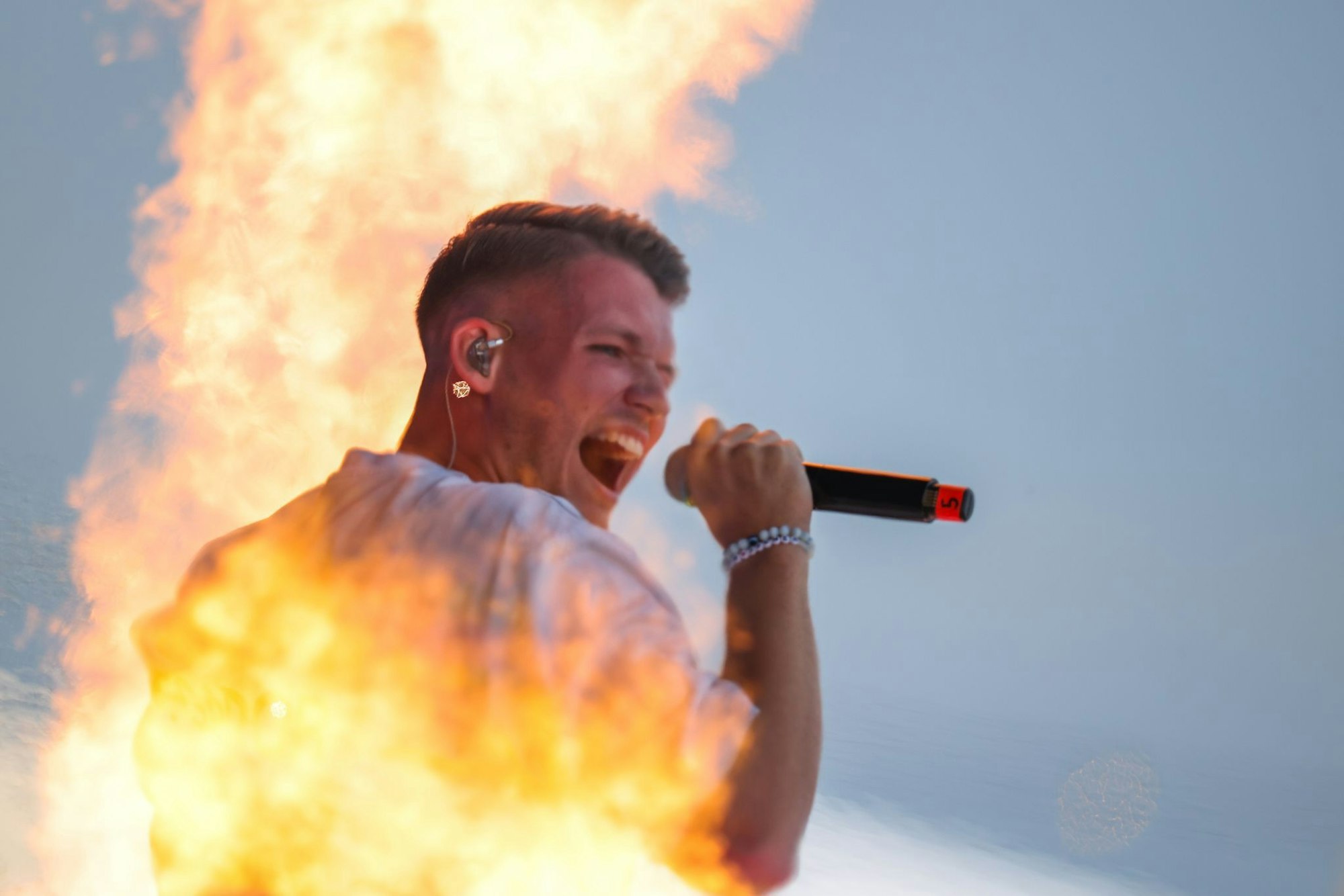 Erst Feuer, jetzt Eis: Julian Sommer zieht es im Winter auch auf die Skipiste. (Archivbild)