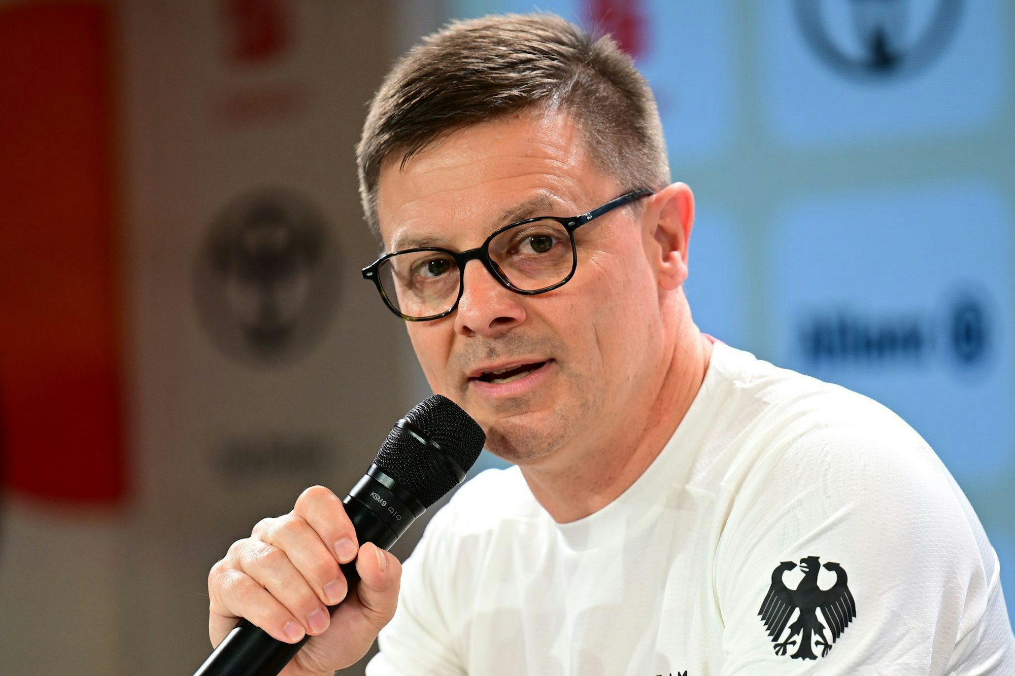 Olaf Tabor, Vorstand Leistungssport beim DOSB, ist mit dem Entwurf für ein Sportfördergesetz nicht zufrieden. (Archivbild)