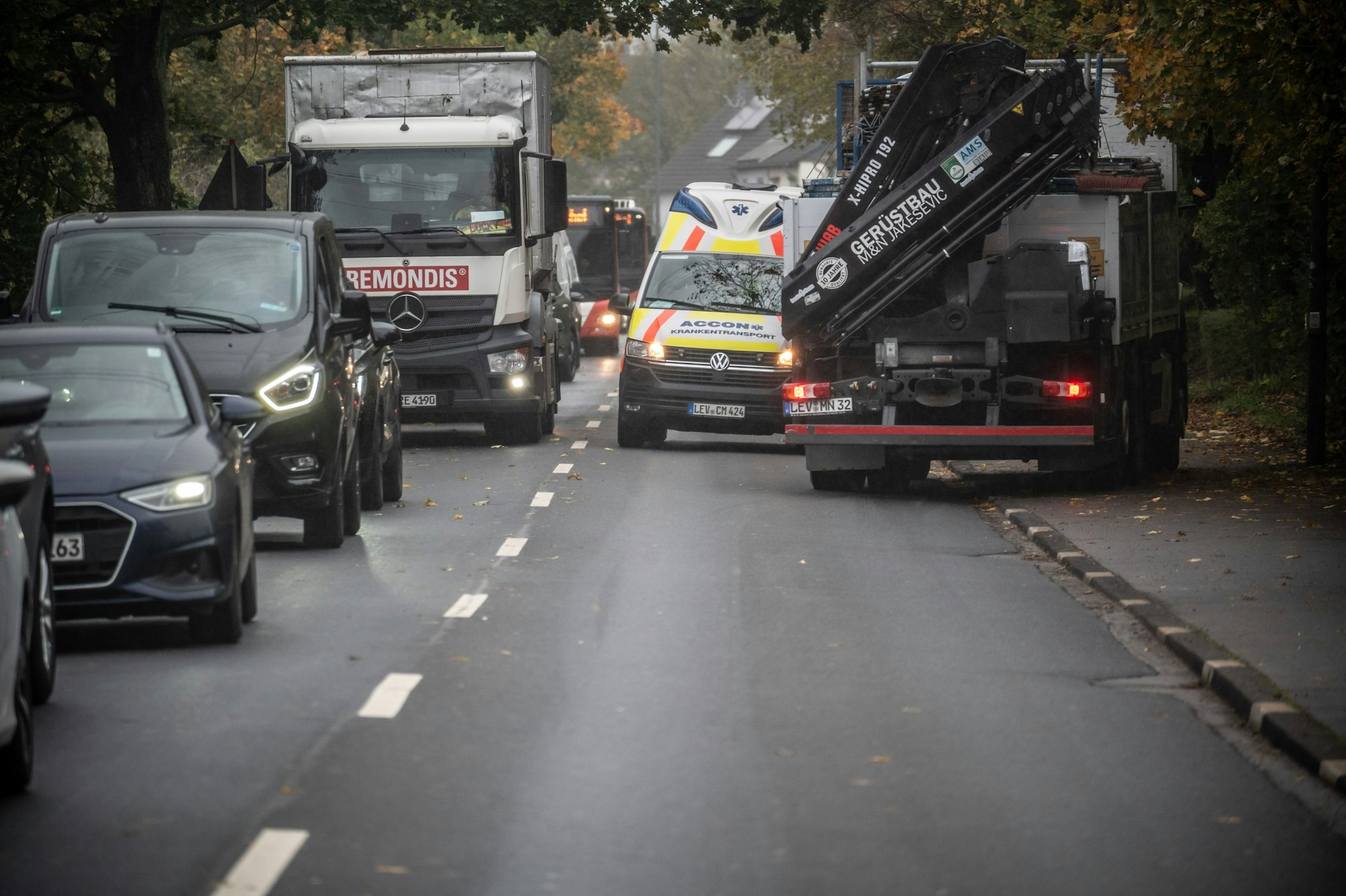 Wupperstraße Bauarbeiten  Bild: Ralf Krieger