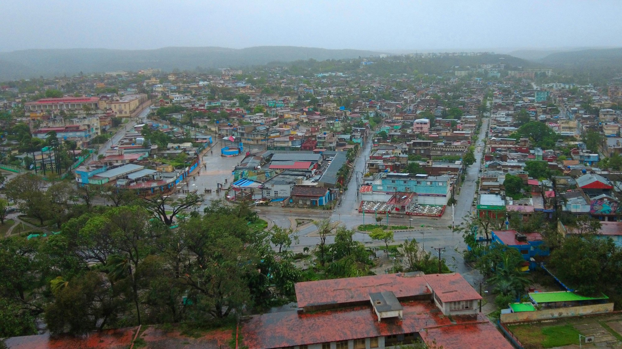 Santiago de Cuba im Osten der Karibikinsel nach dem Durchzug von Hurrikan „Melissa“ am Mittwoch (29. Oktober).