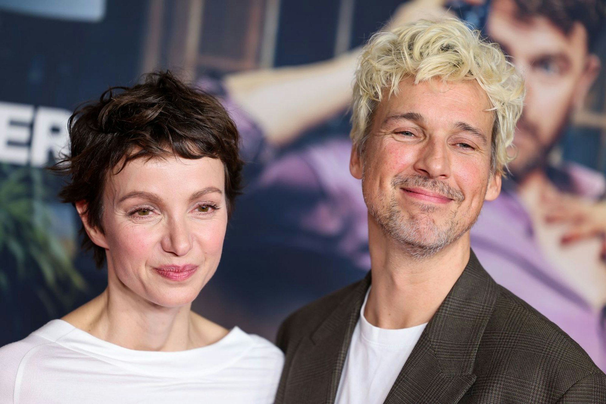 Julia Koschitz war zuletzt an der Seite ihres ehemaligen „Doctor's Diary“-Kollegen Florian David Fitz (Bild) in der Kinokomödie „Der Vierer“ (2024) zu sehen. (Bild: Gerald Matzka/Getty Images)