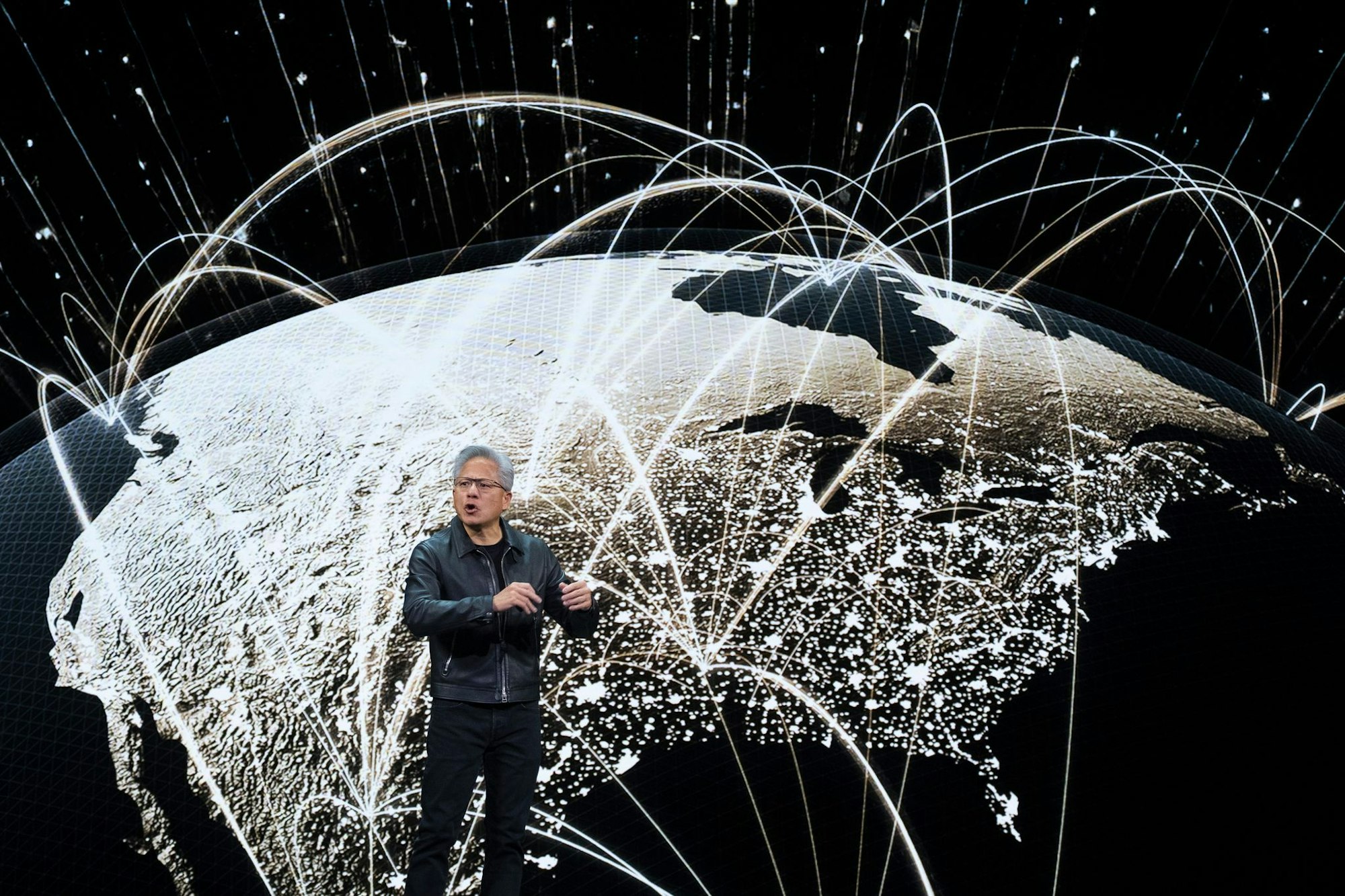 Nvidia-Chef Jensen Huang gelang es, ein gutes Verhältnis zu US-Präsident Donald Trump aufzubauen.