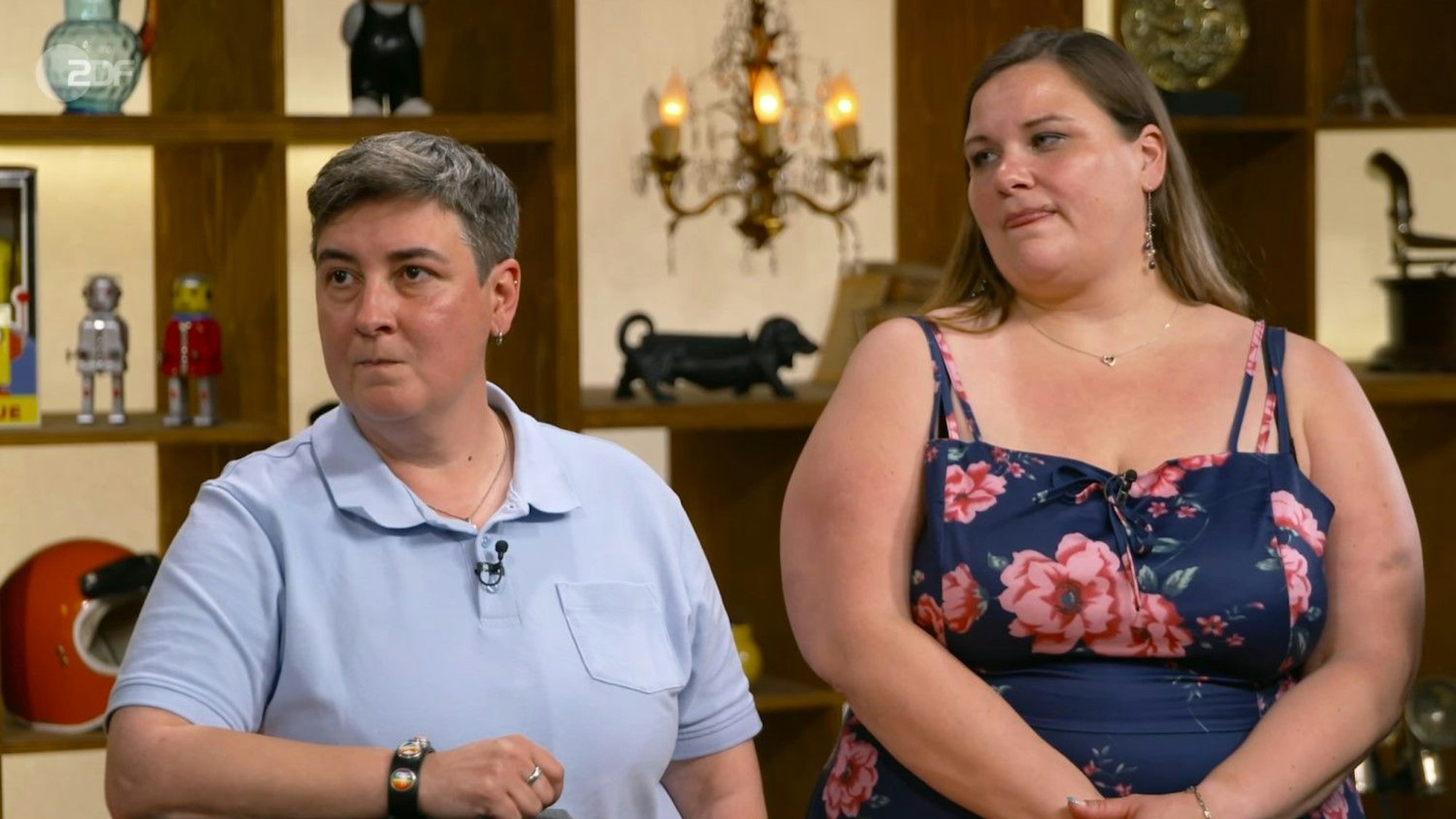 Die Expertise machte den Schwestern bei „Bares für Rares“ ein wenig Bauchschmerzen.