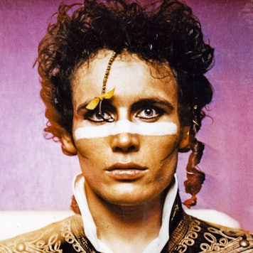 Adam Ant mit Make-up