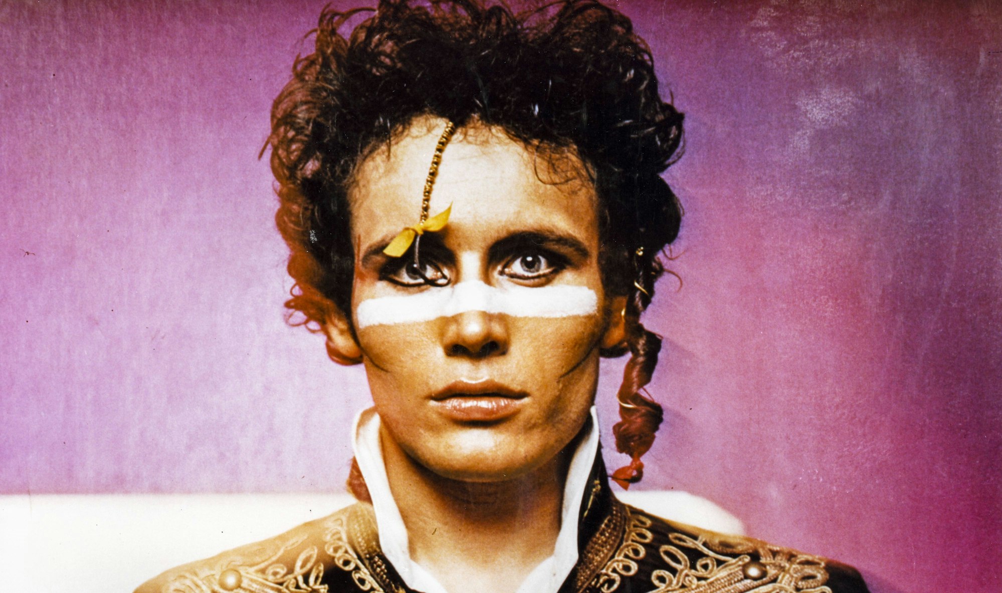 Adam Ant mit Make-up