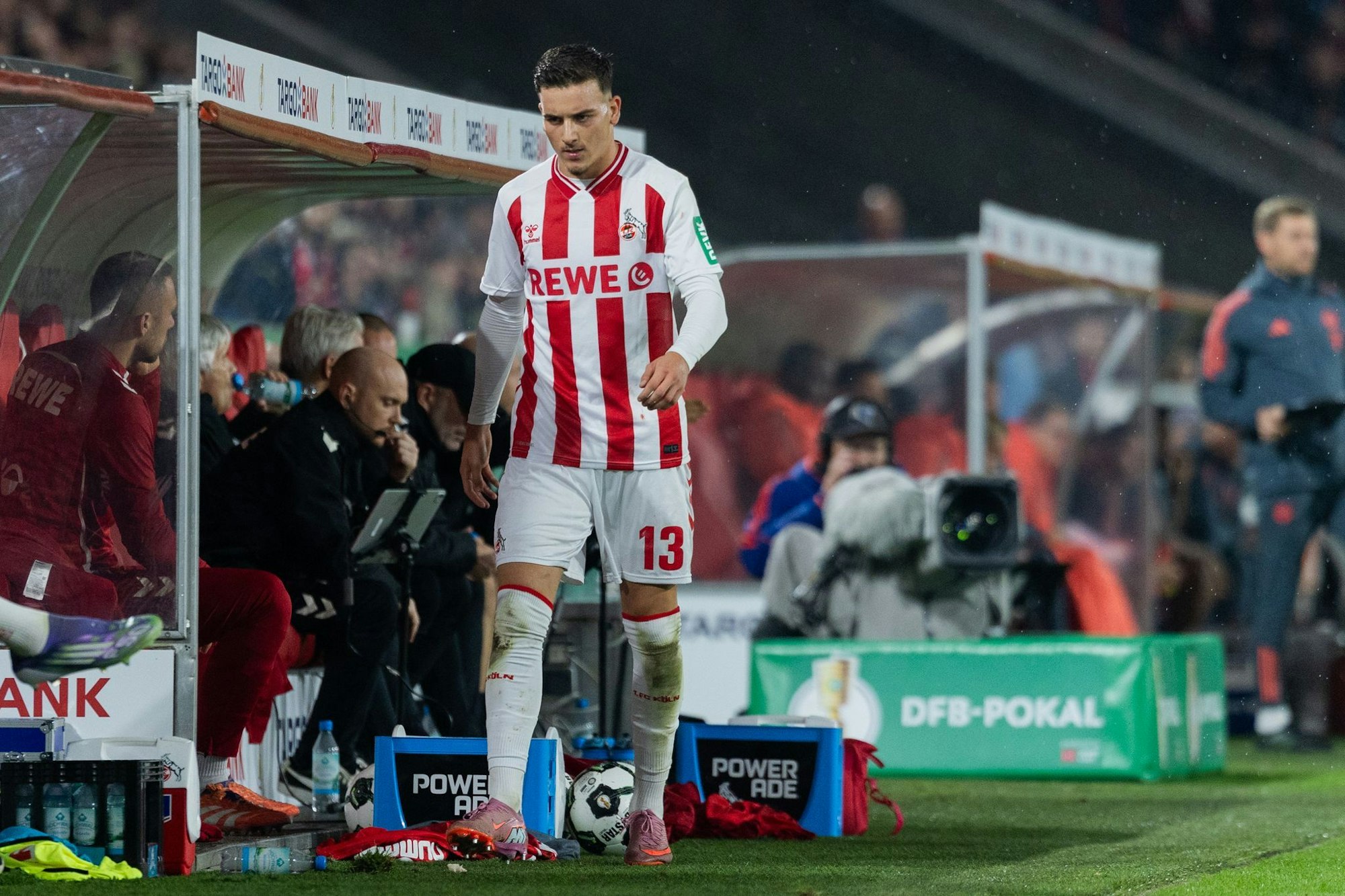 Diesmal war es ein trauriger Abend für FC-Talent El Mala.