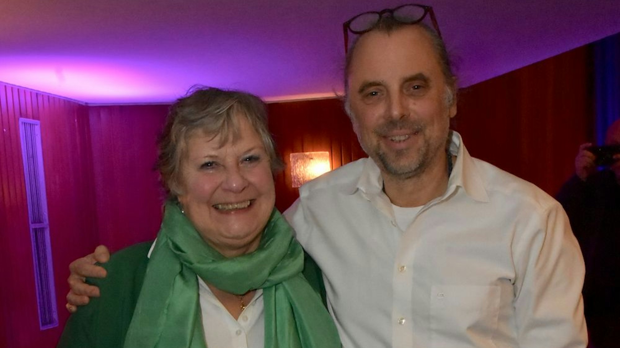 Silvia Merk neben Thomas Rückert