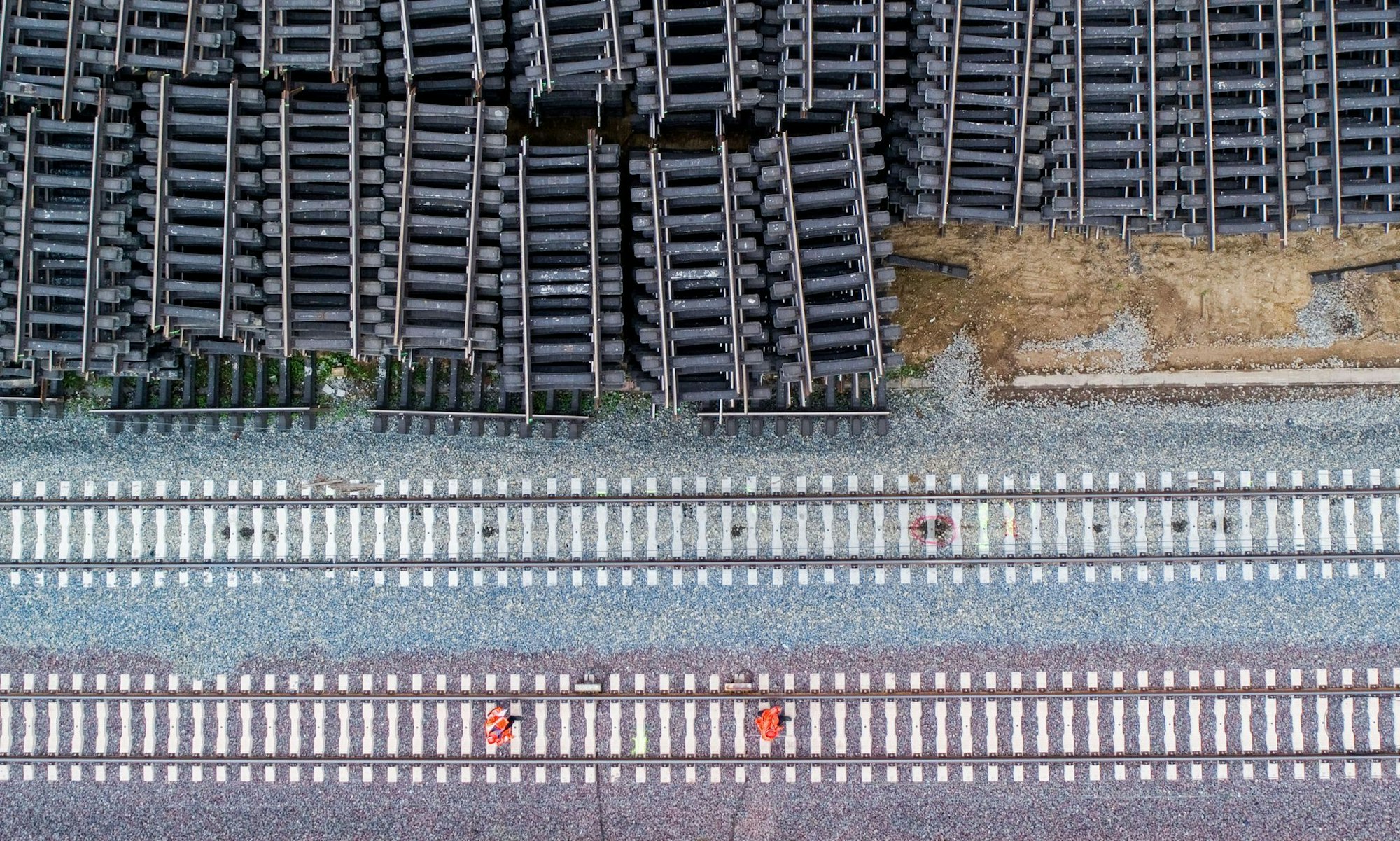 Gibt es auch mehr Geld für den Neubau von Bahnstrecken? (Archivbild)
