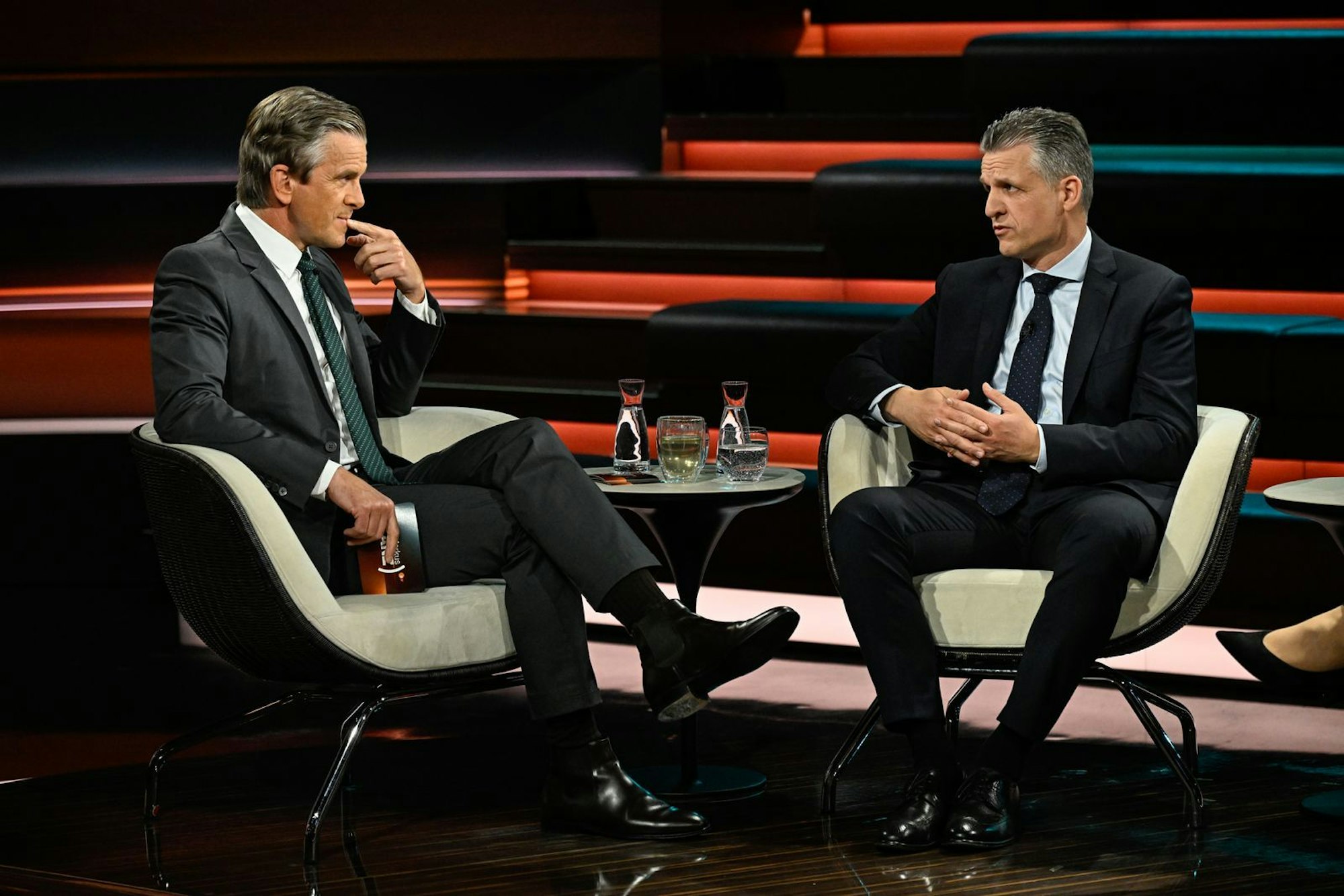 CDU-Kanzleramtschef Thorsten Frei sah keinerlei Fehler bei Kanzler Merz und machte deutlich, dass er sich in der „Stadtbild“-Debatte deutlich ausgedrückt habe. (Bild: ZDF / Markus Hertrich)