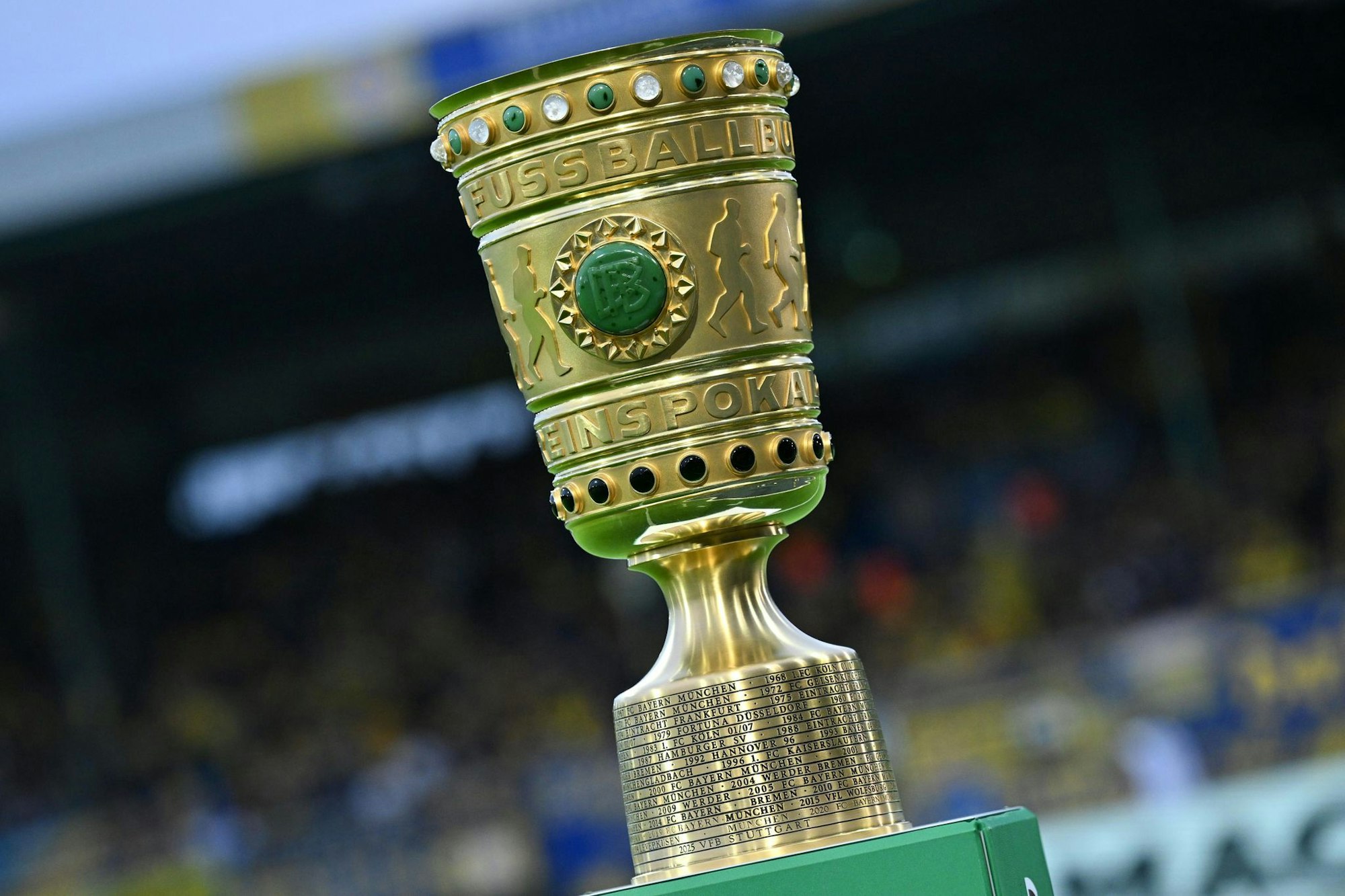 Die begehrte Trophäe im DFB-Pokal