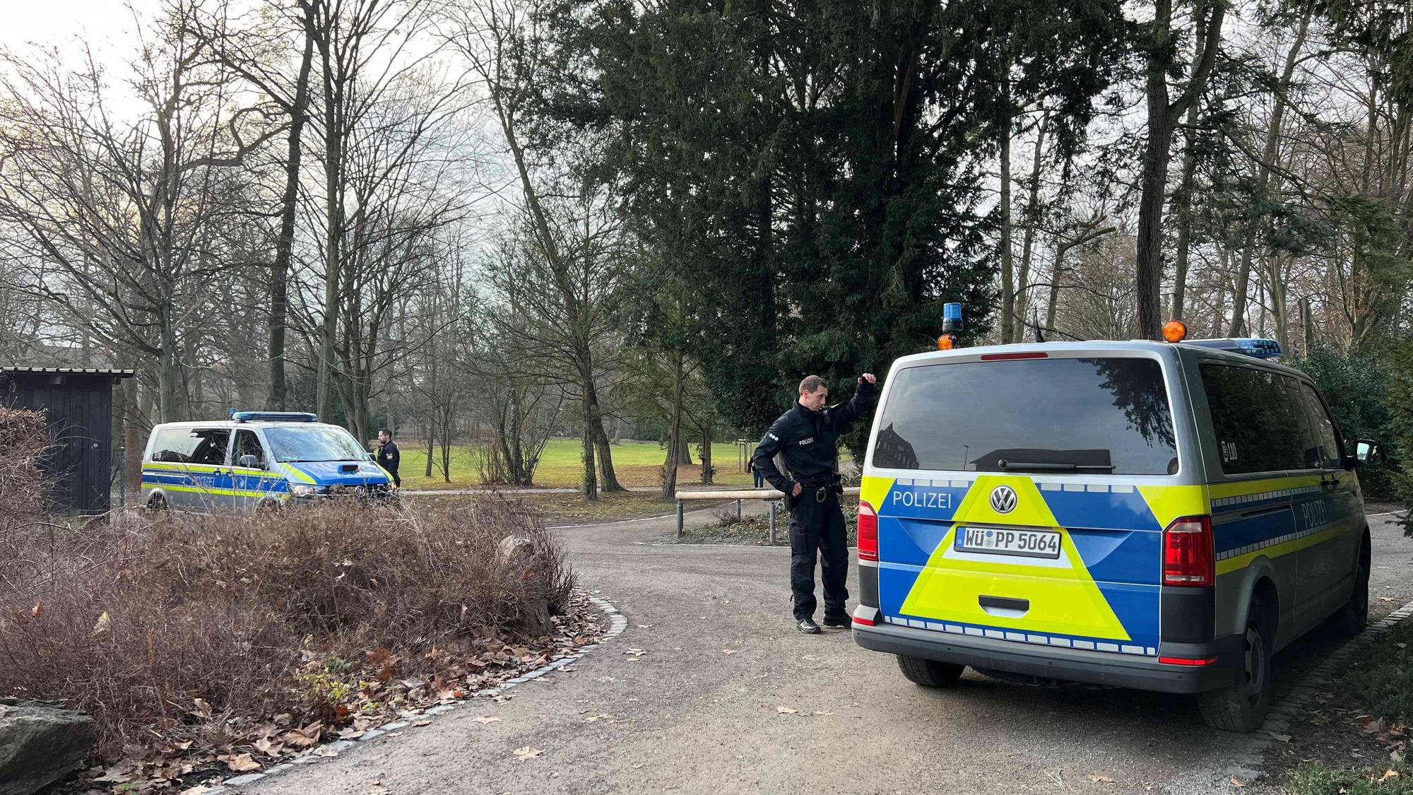 In diesem Park in Aschaffenburg hatte sich der Angriff am 22. Januar 2025 ereignet. (Archivbild)