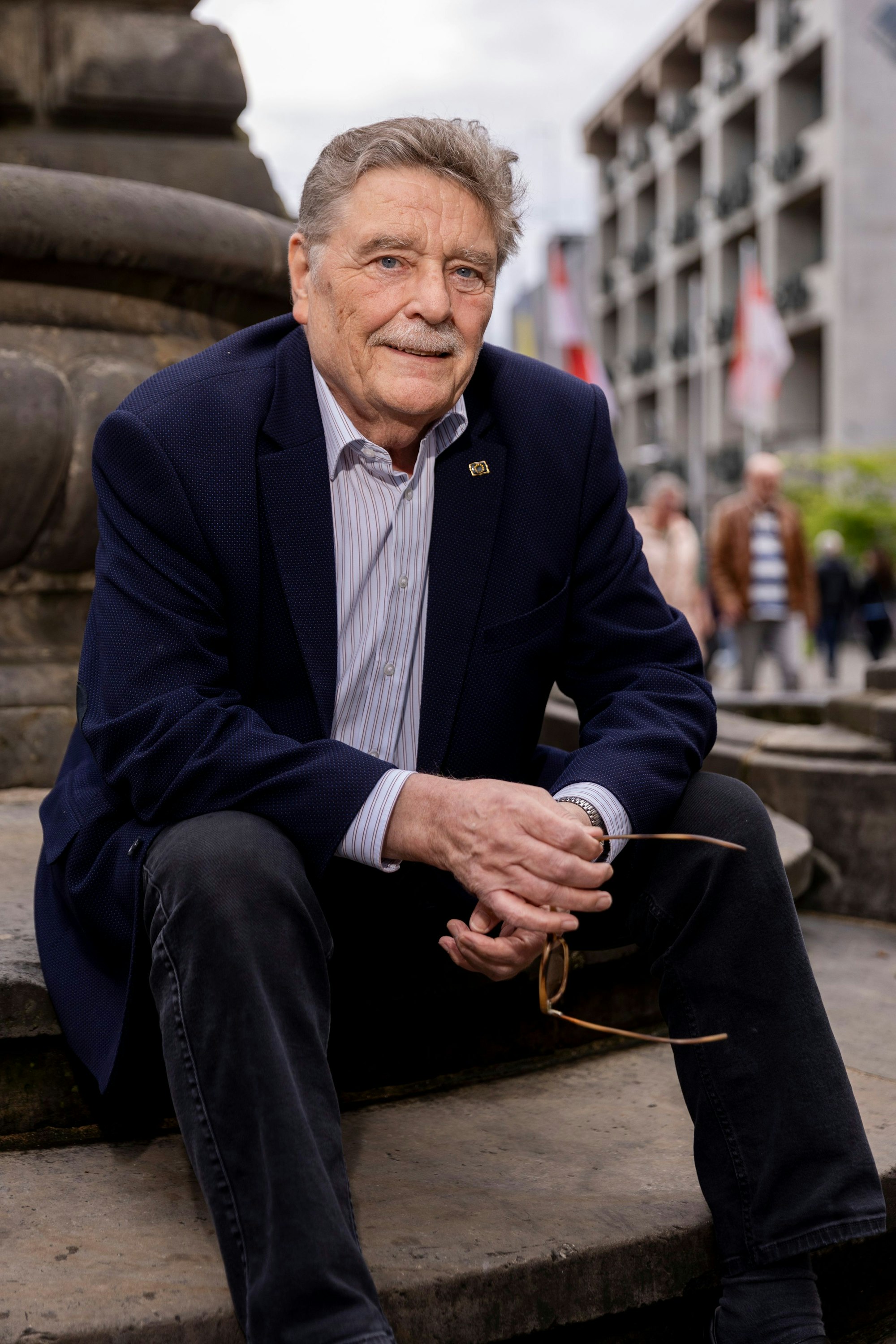 07.05.2024, Köln: Porträt des früheren Oberbürgermeister von Köln Fritz Schramma.
Foto: Michael Bause