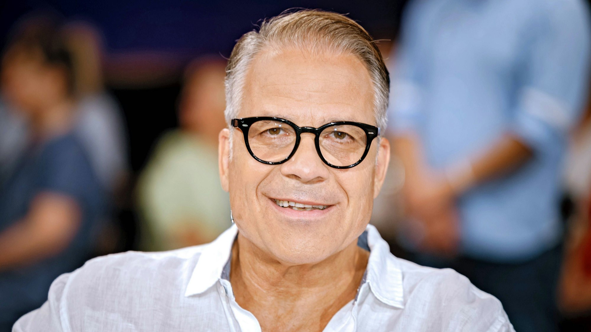 Karsten Speck bei seinem Besuch im „Riverboat“ 2024.