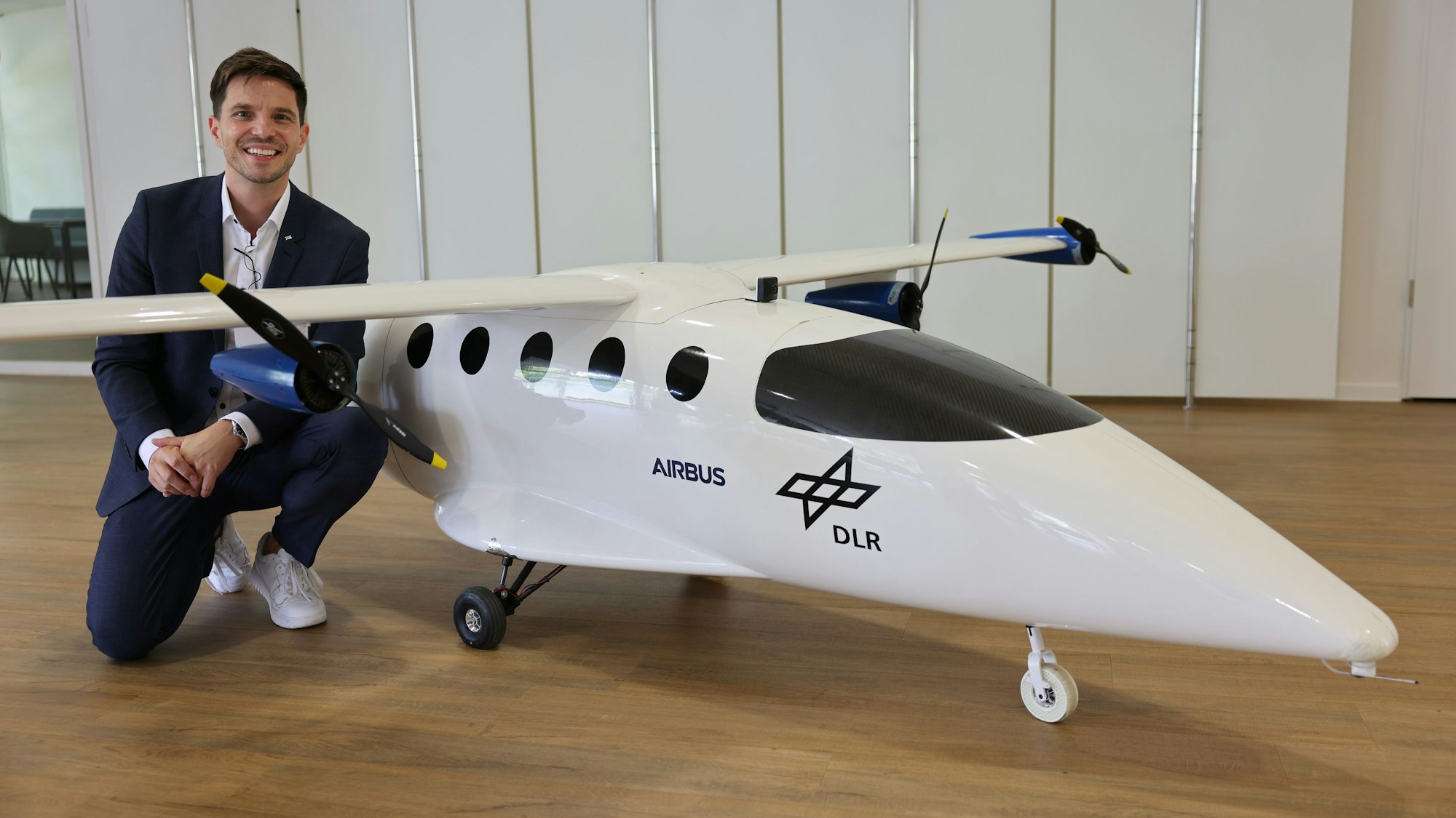 Gerrit von Borries leitet das Innovationszentrum für Kleinflugzeuge des DLR