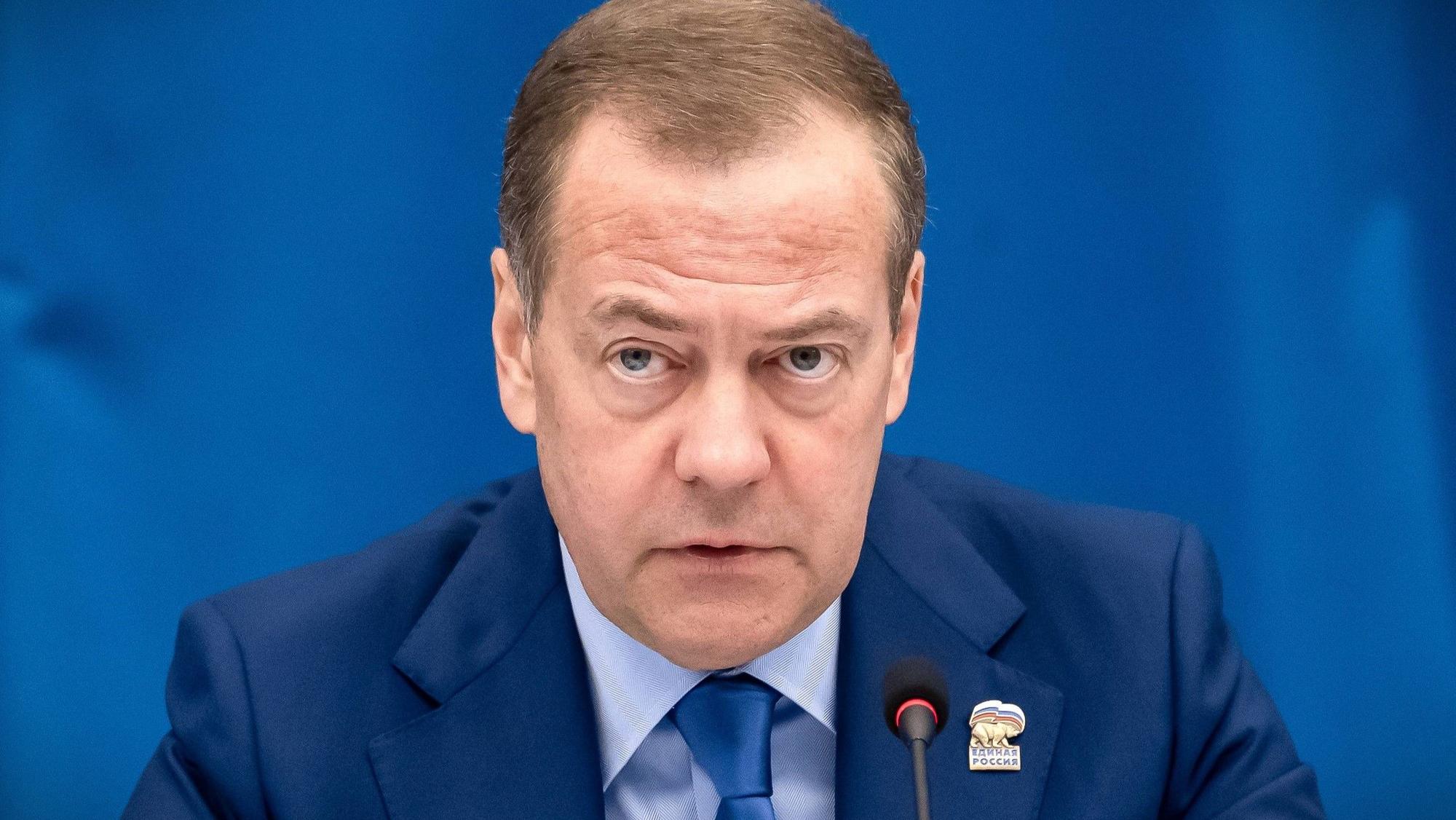 Der ehemalige russischen Präsident Dmitri Medwedew. (Archivbild)