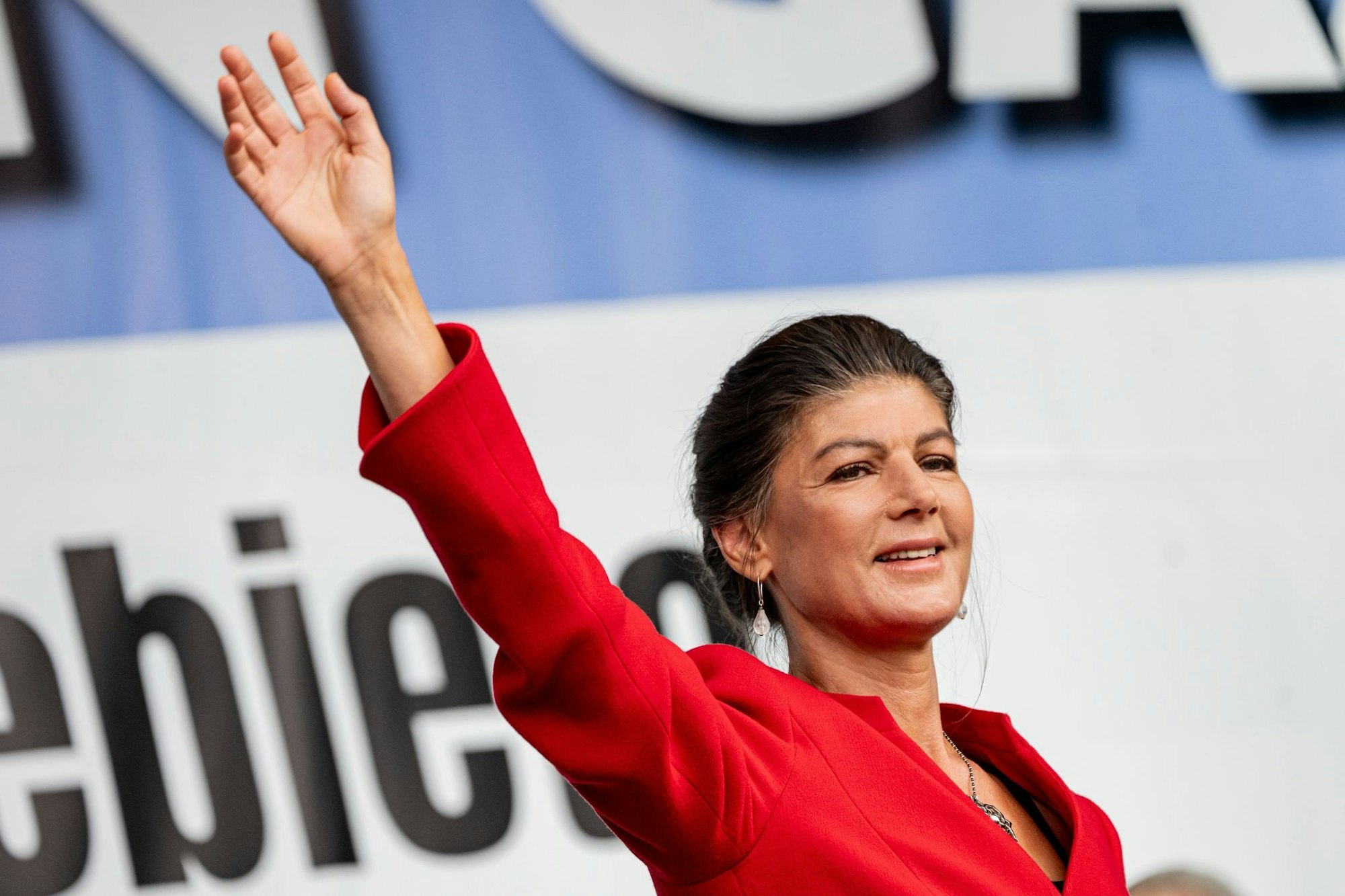Sahra Wagenknecht hat bisher offen gelassen, ob sie als Chefin der nach ihr benannten Partei weitermachen möchte. (Archivbild)