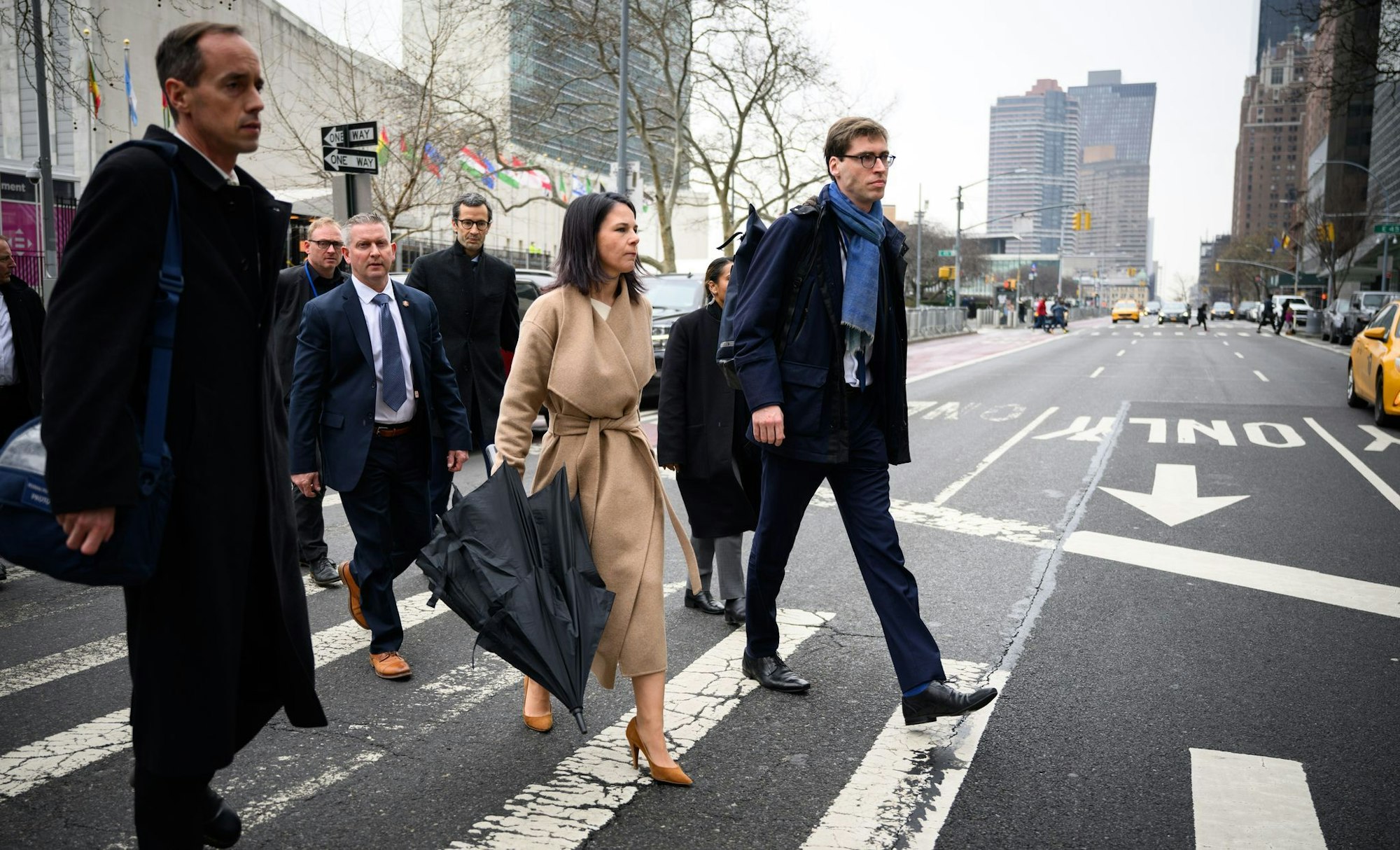 Ex-Außenministerin Baerbock - hier 2024 bei einem Besuch in New York - hat ein neues Insta-Video veröffentlicht. (Archivbild)