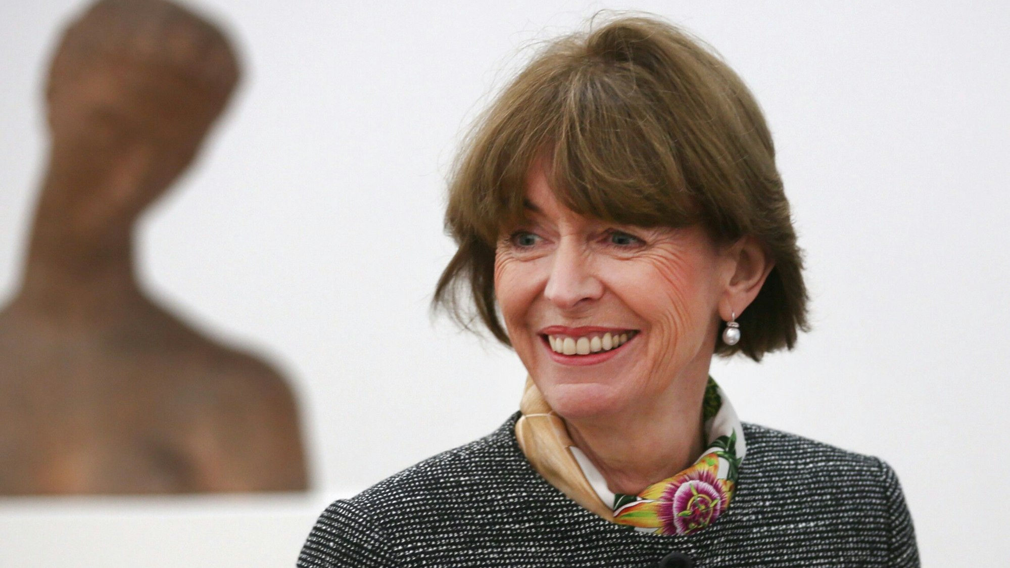 Henriette Reker spricht am 20.11.2015 in Köln (Nordrhein-Westfalen) im Rathaus.