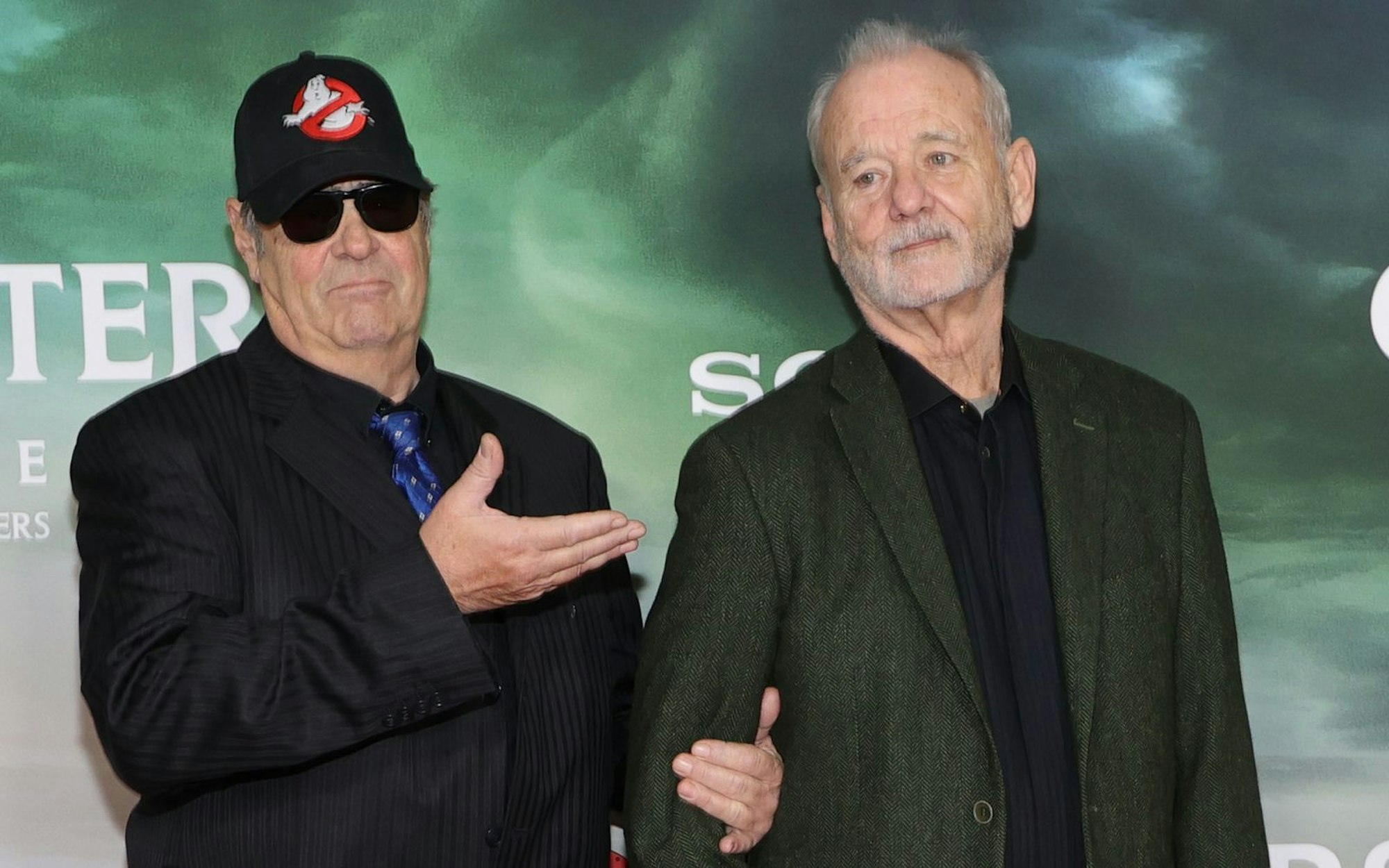 Dan Aykroyd (links) und Bill Murray waren in den beiden neuen „Ghostbusters“-Filmen erneut dabei. (Bild: Mike Coppola/Getty Images)