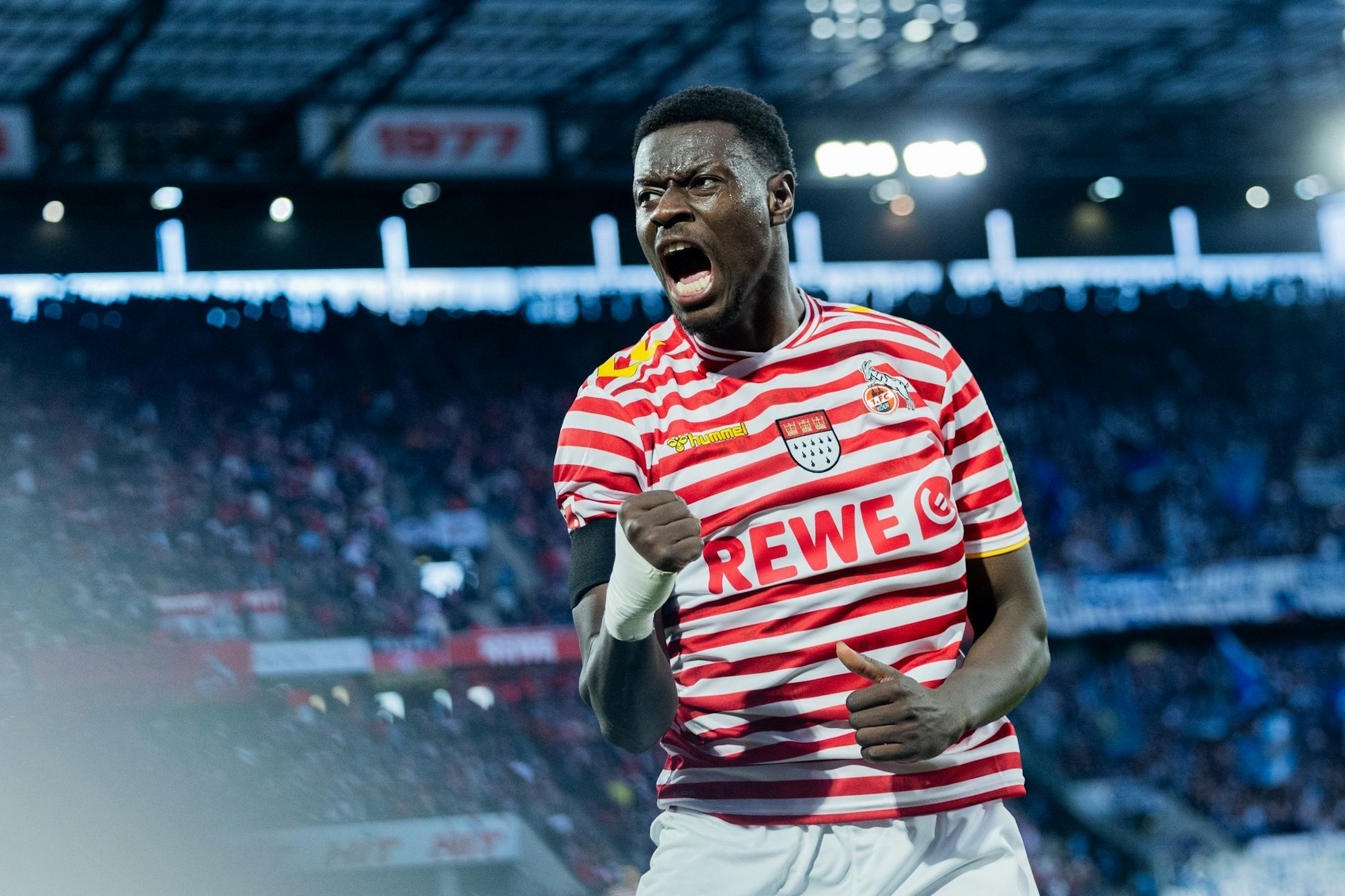 Torschütze zur Kölner 1:0-Führung: Ragnar Ache