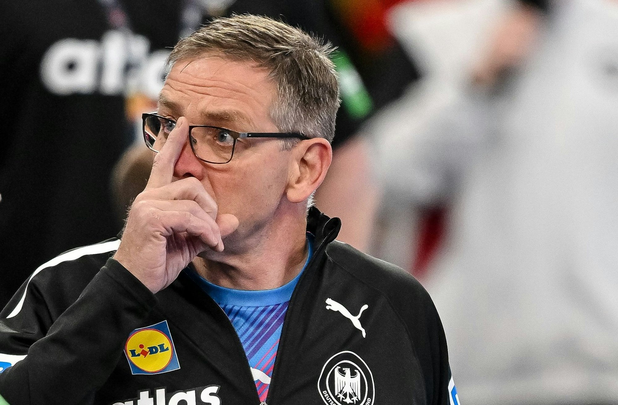 Der Auftritt des DHB-Teams bereitete Handball-Bundestrainer einige Sorgenfalten.
