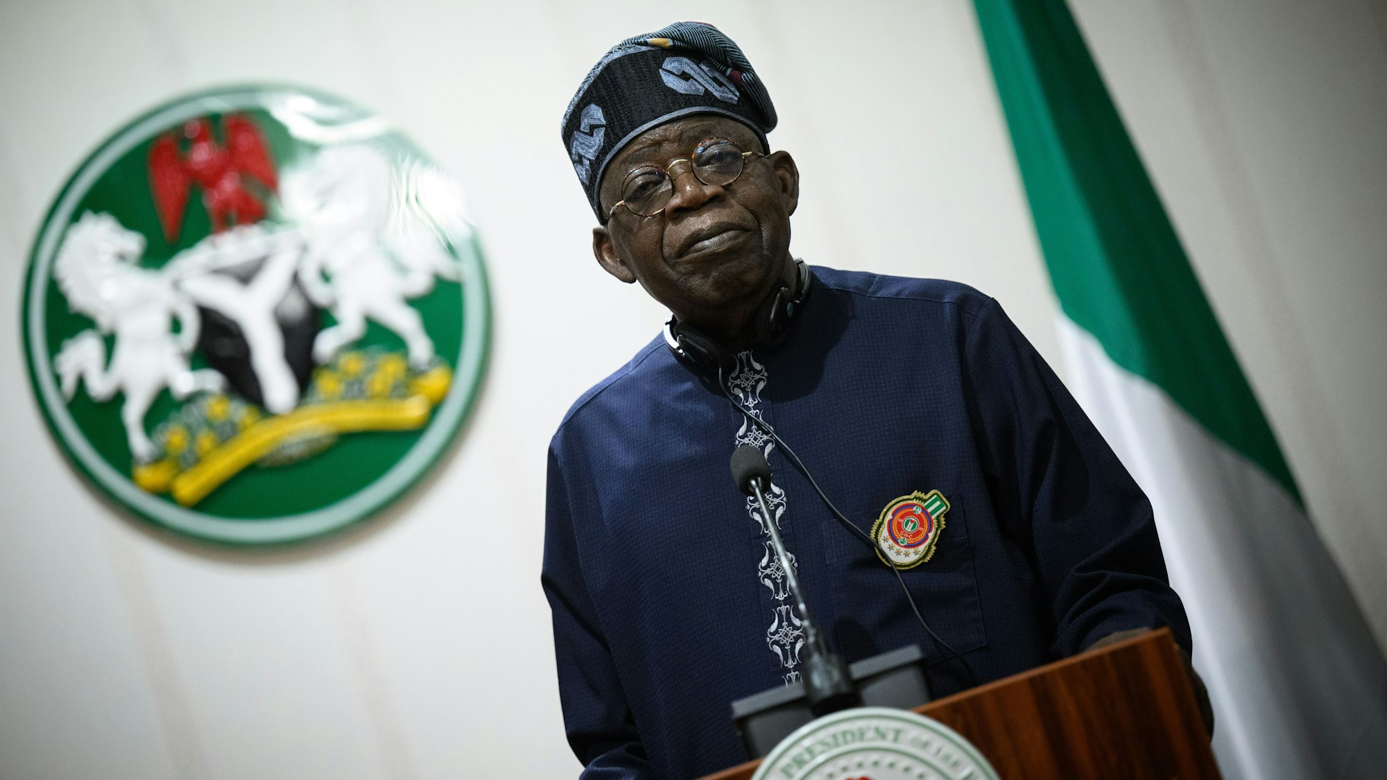Bola Ahmed Tinubu, Präsident von Nigeria